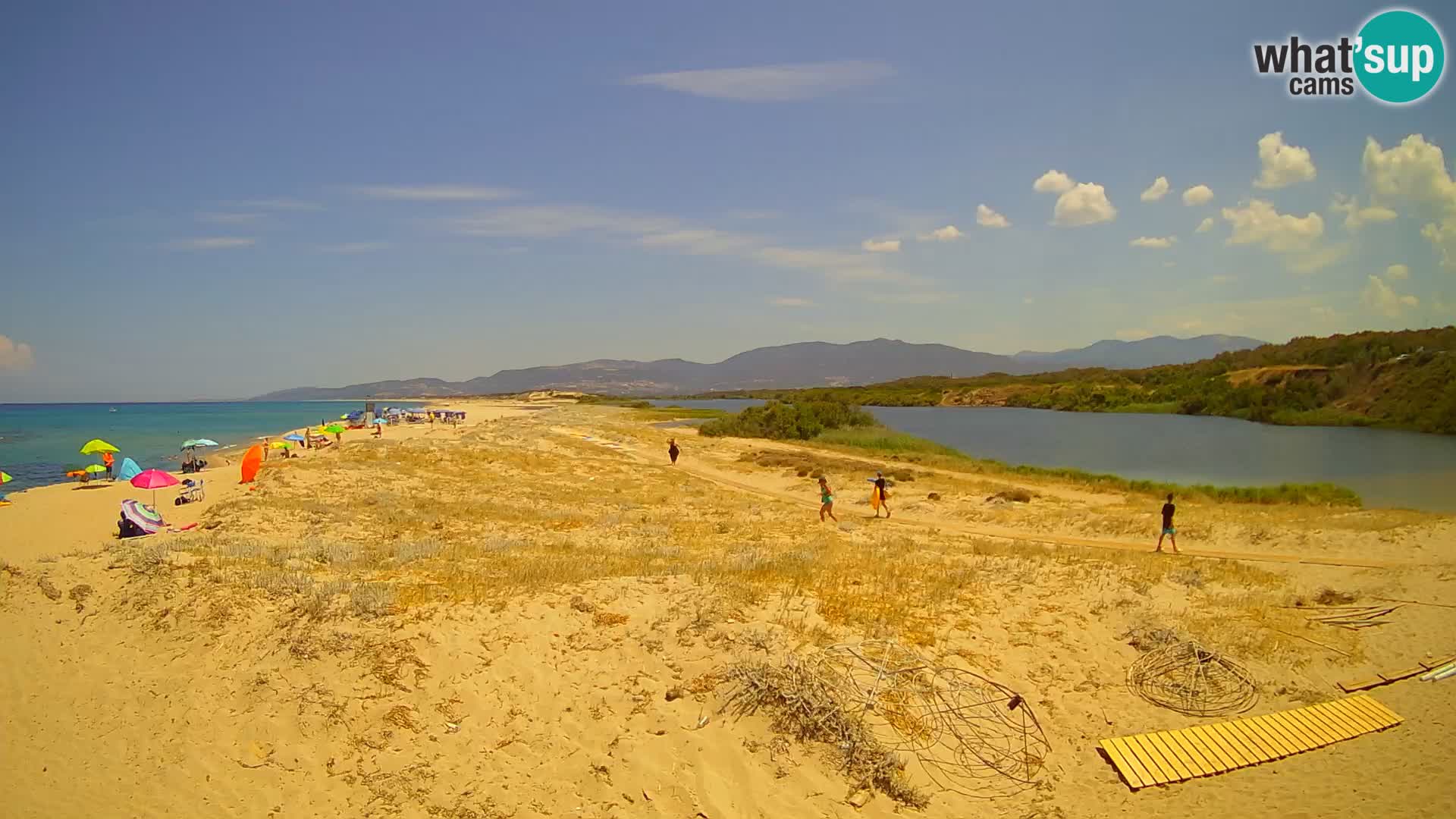 Valledoria Live webcam – San Pietro beach – Sardinia – Italy