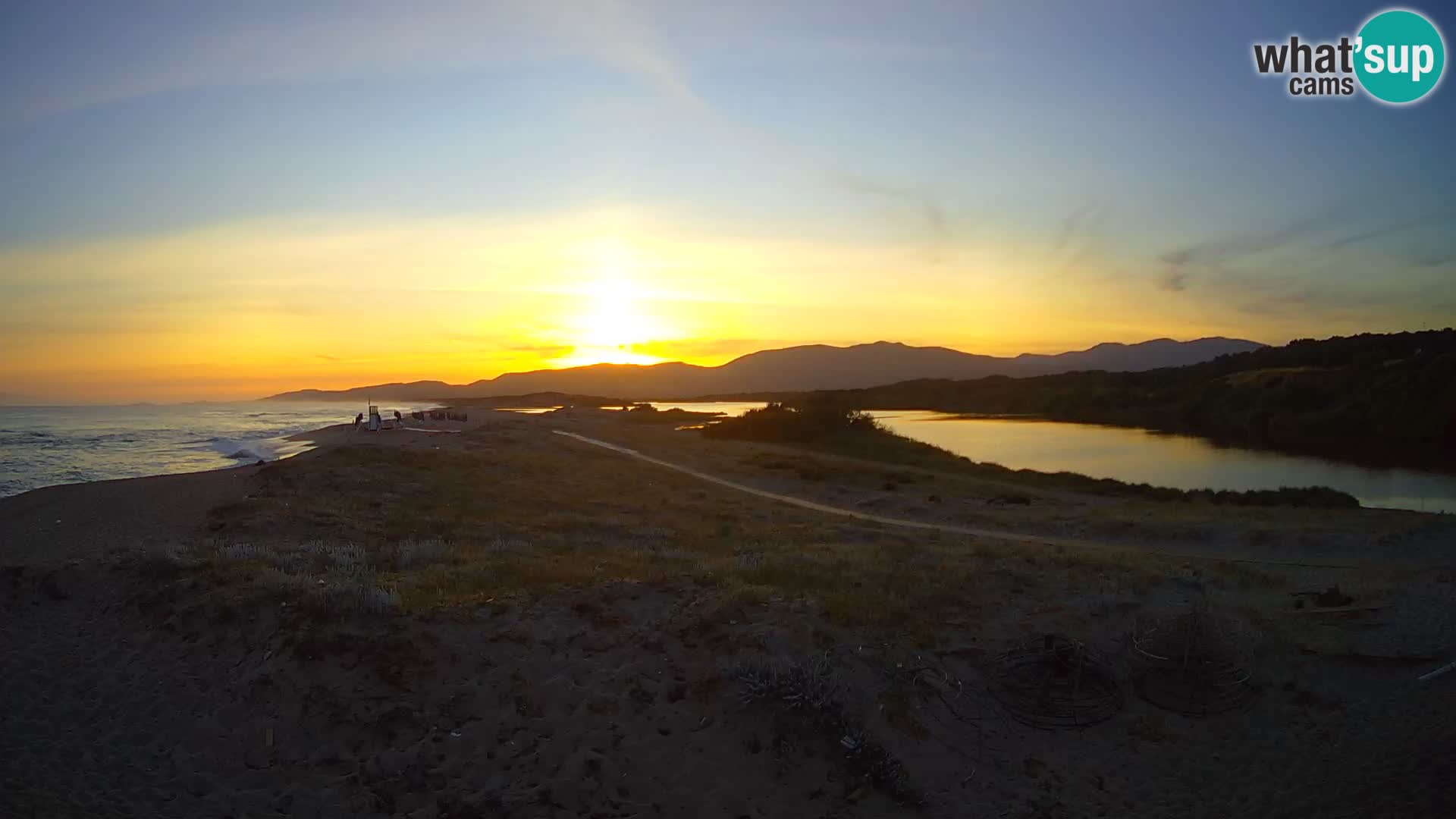 Valledoria Web kamera uživo – plaža San Pietro – Sardinija – Italija
