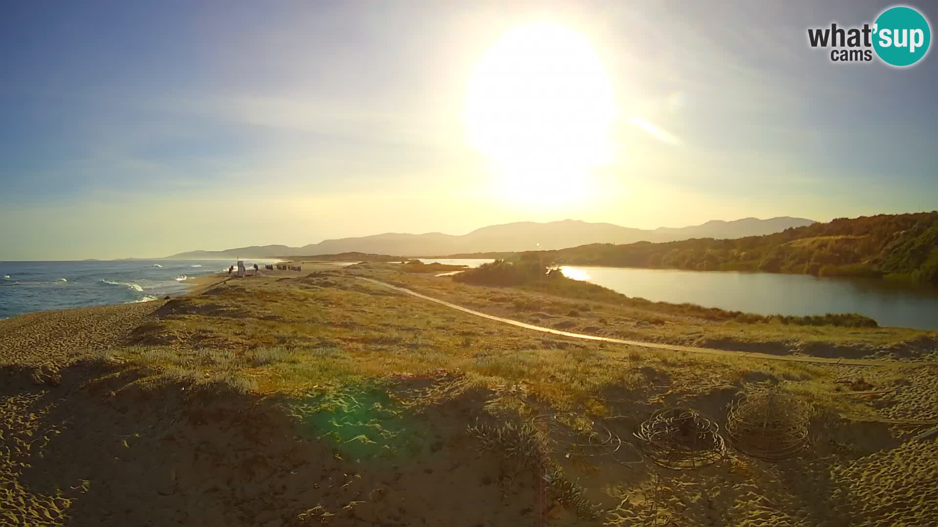 Valledoria Cámara web en vivo – Playa de San Pietro – Cerdeña – Italia