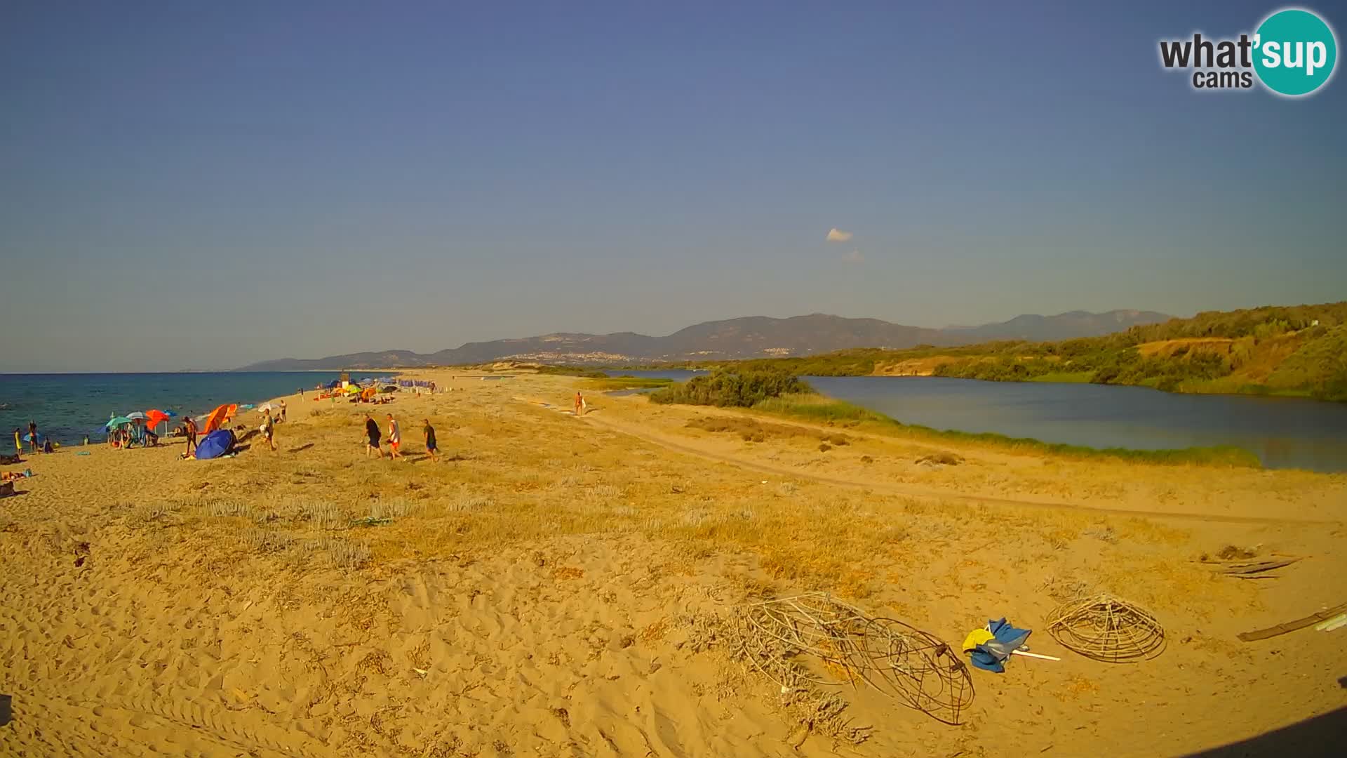 Valledoria Web kamera uživo – plaža San Pietro – Sardinija – Italija