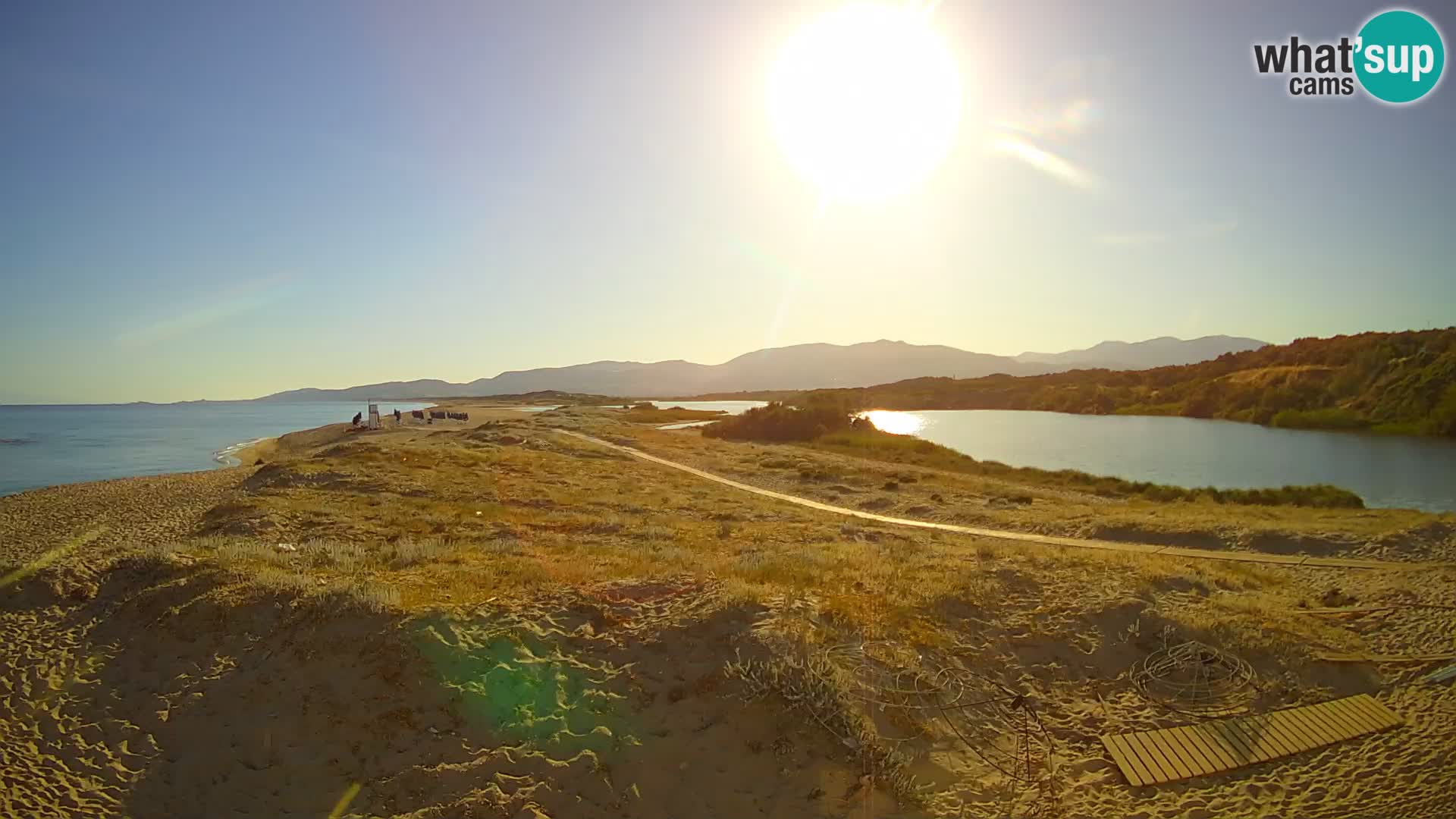 Valledoria Cámara web en vivo – Playa de San Pietro – Cerdeña – Italia
