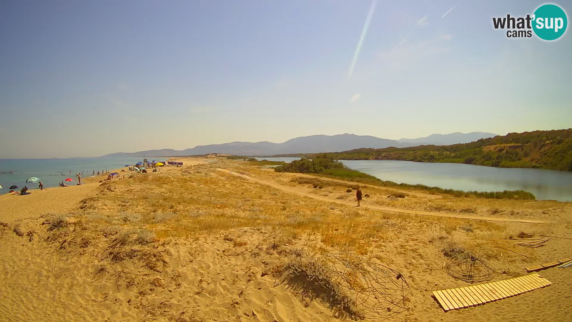 Valledoria Live webcam – San Pietro beach – Sardinia – Italy