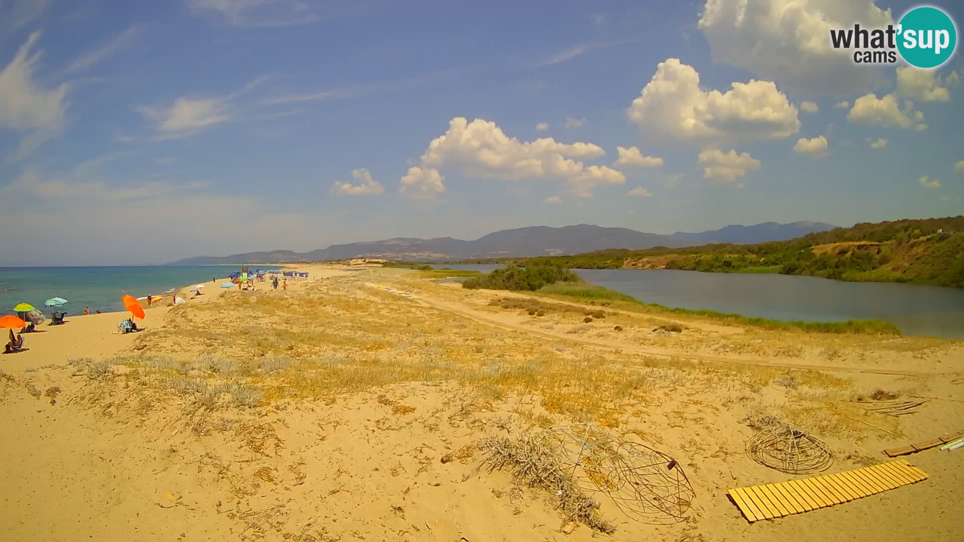 Valledoria Live webcam – San Pietro beach – Sardinia – Italy