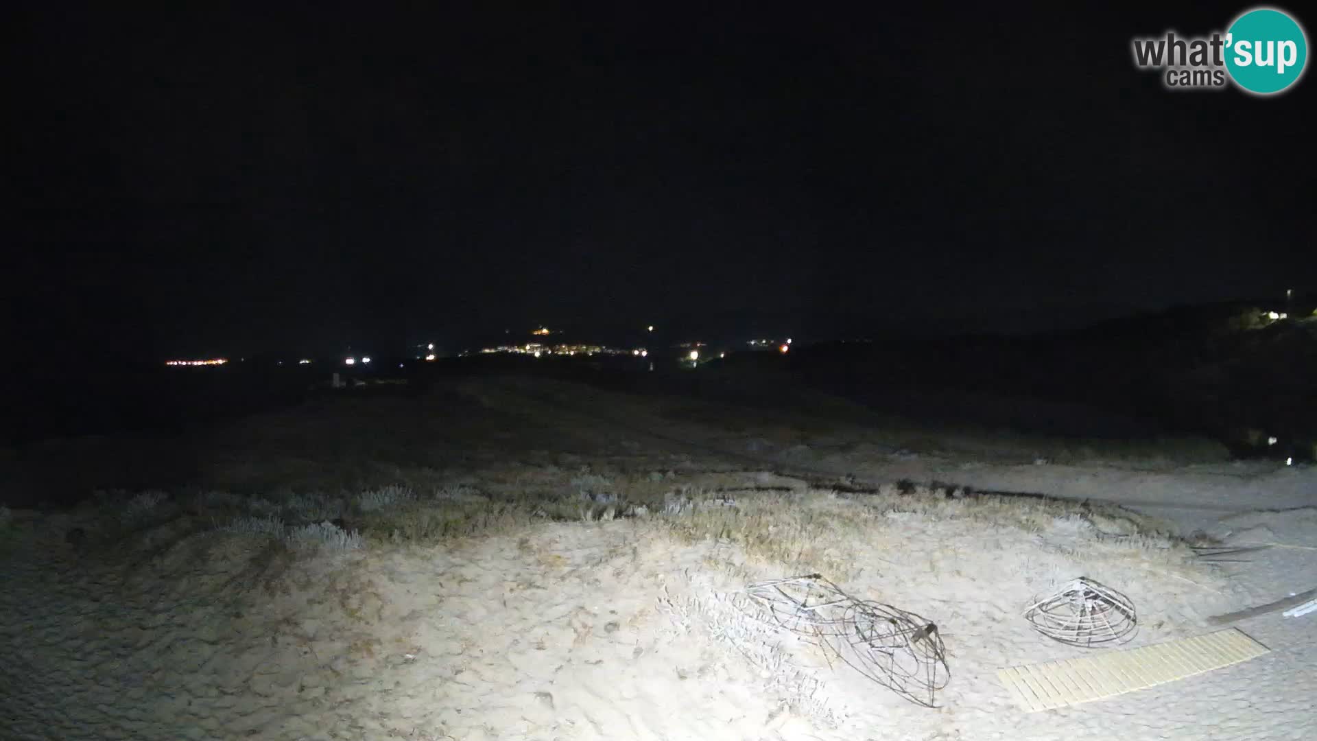 Spletna kamera Valledoria v živo – plaža San Pietro – Sardinija – Italija