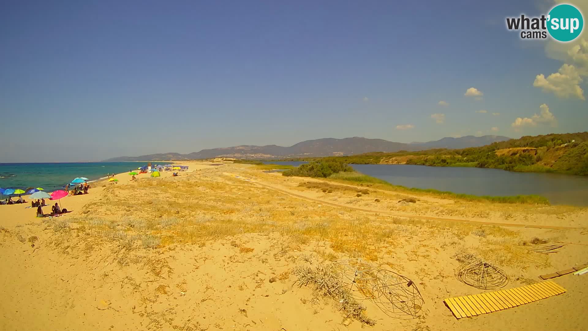 Webcam Valledoria Live – Plage de San Pietro – Sardaigne – Italie