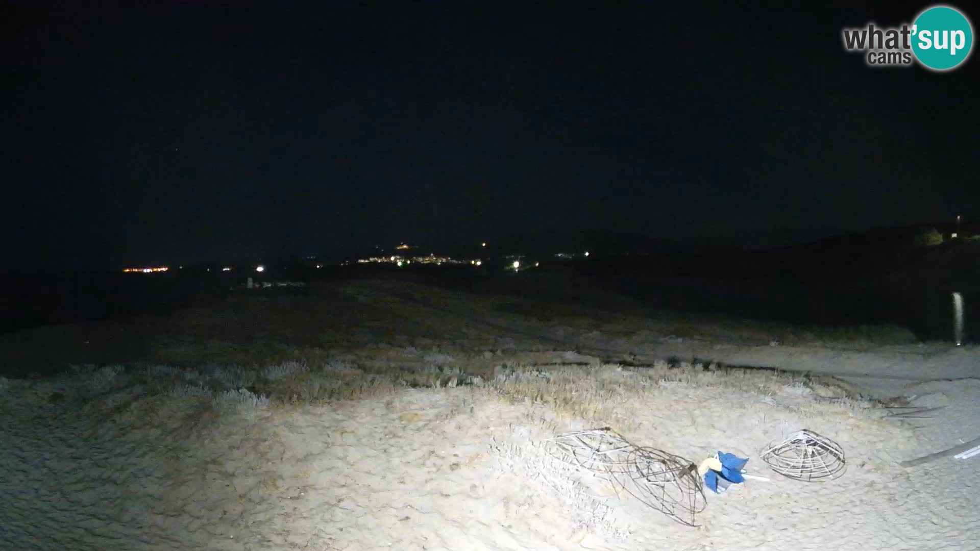 Spletna kamera Valledoria v živo – plaža San Pietro – Sardinija – Italija