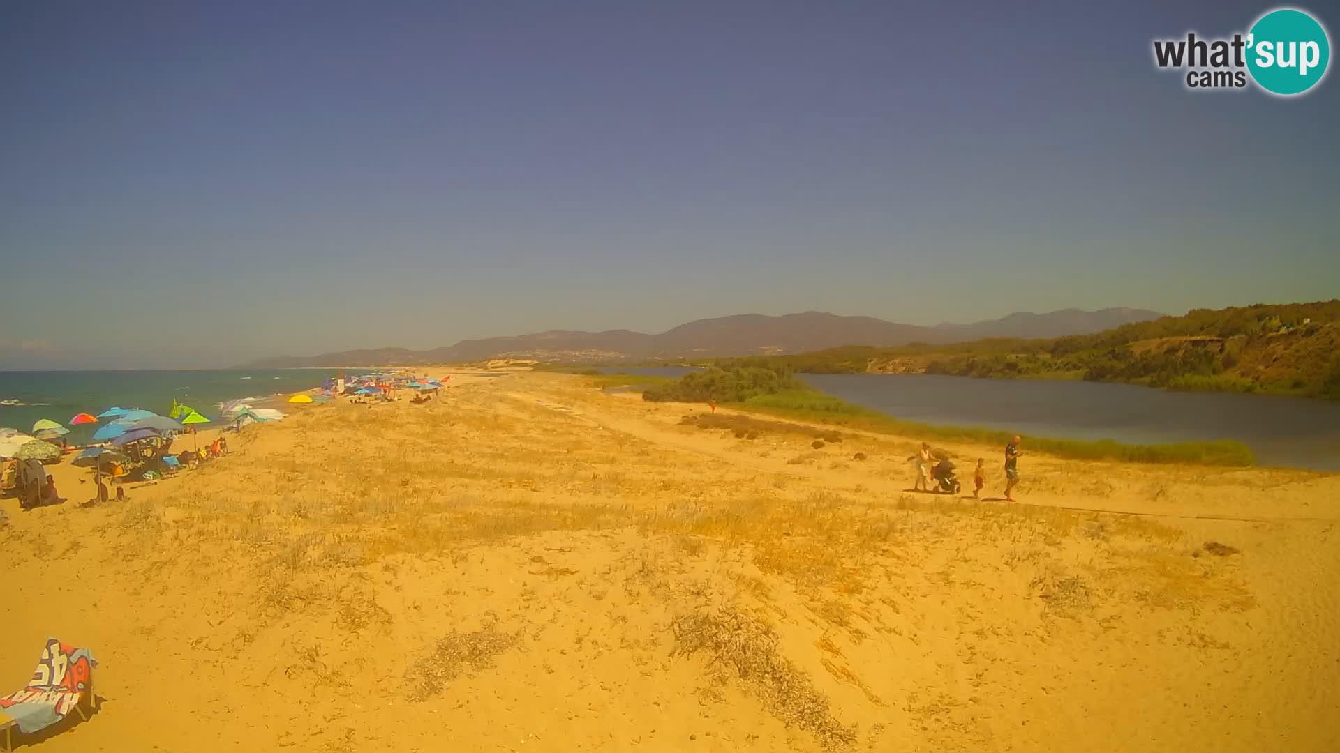 Valledoria Live webcam – San Pietro beach – Sardinia – Italy
