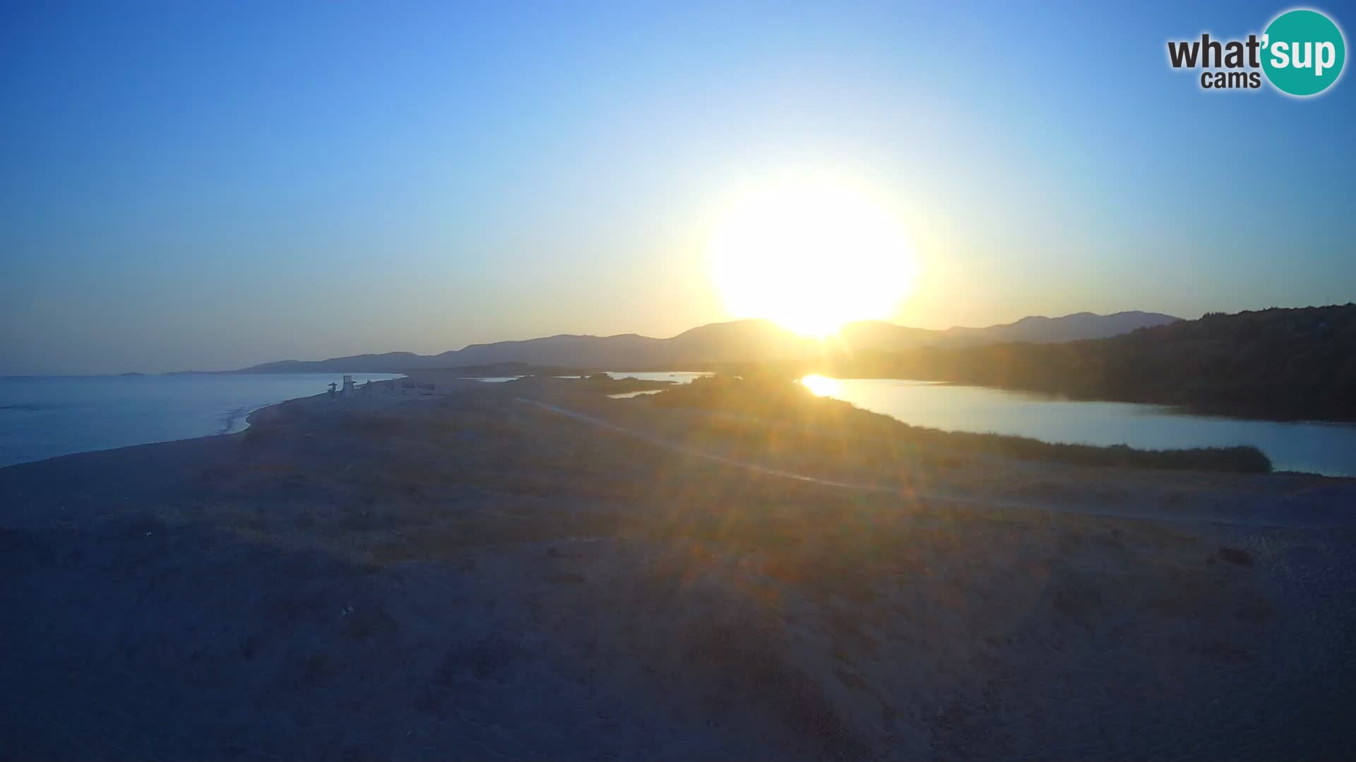 Valledoria Web kamera uživo – plaža San Pietro – Sardinija – Italija