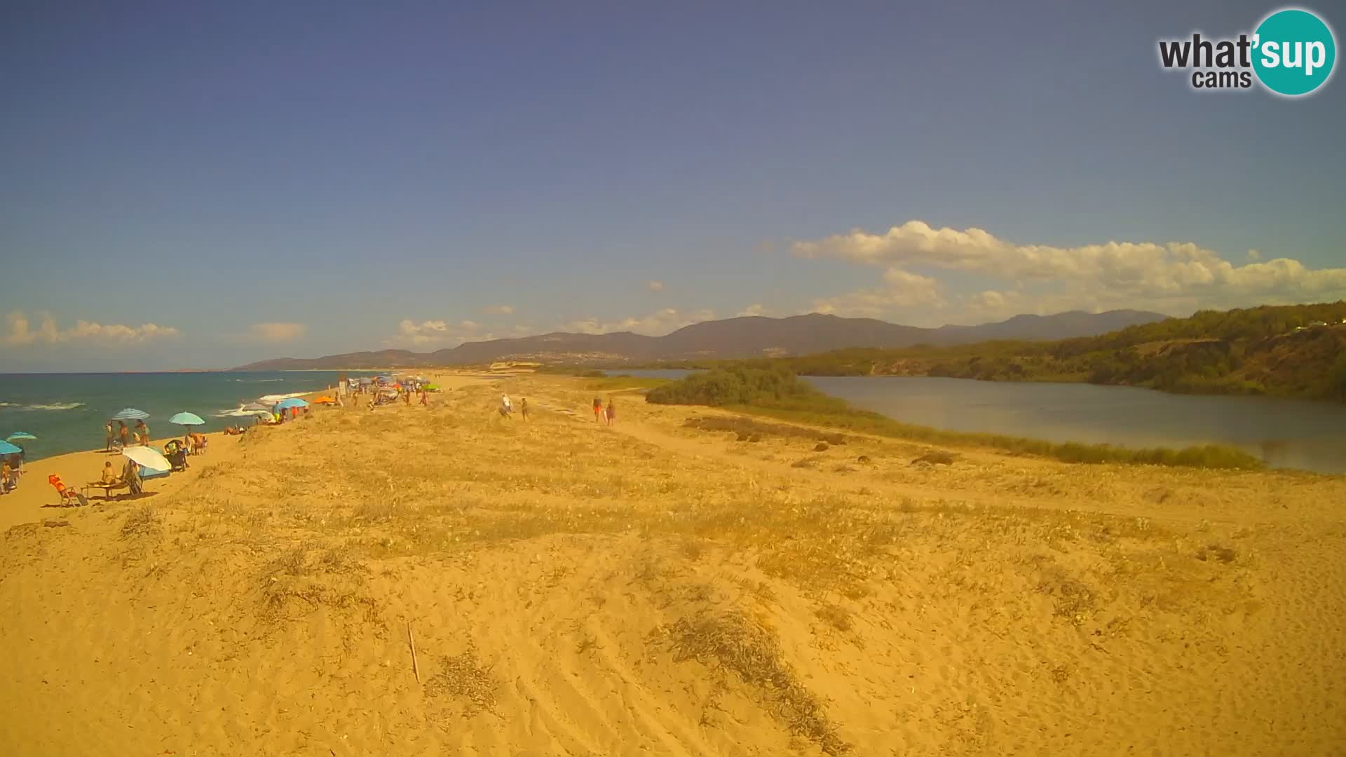 Valledoria Live-Webcam – Strand San Pietro – Sardinien – Italien