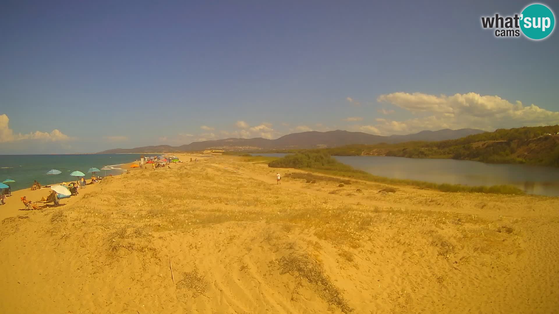 Valledoria Live webcam – San Pietro beach – Sardinia – Italy