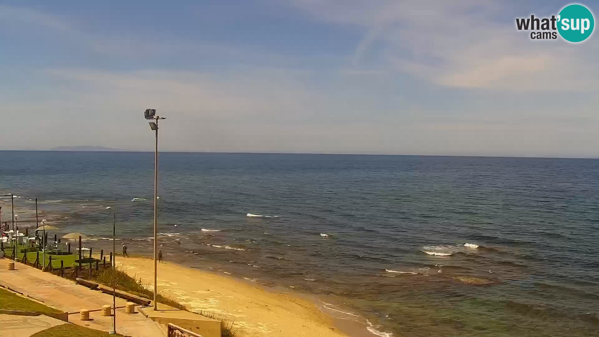 LIVE Valledoria webcam – La Ciaccia strand – Sardinien