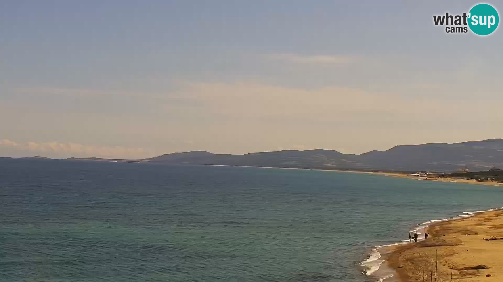 LIVE Valledoria webcam – La Ciaccia strand – Sardinien