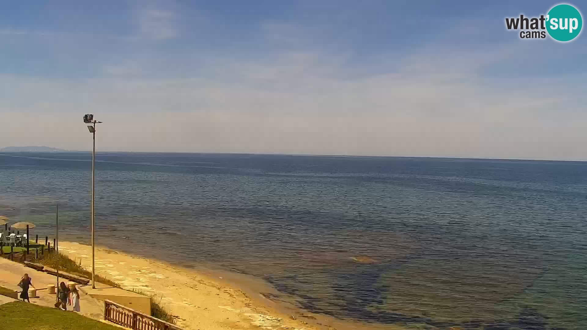 Camera en vivo Valledoria – La Ciaccia playa – Cerdeña