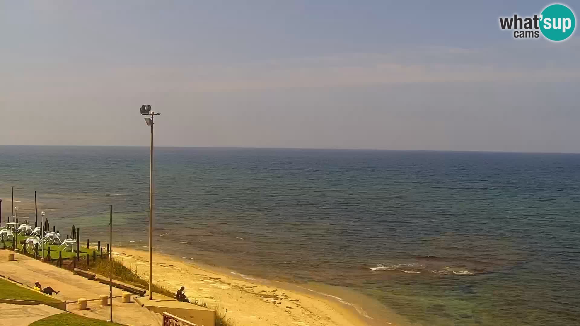 Spletna kamera Valledoria – La Ciaccia plaža – Sardinija