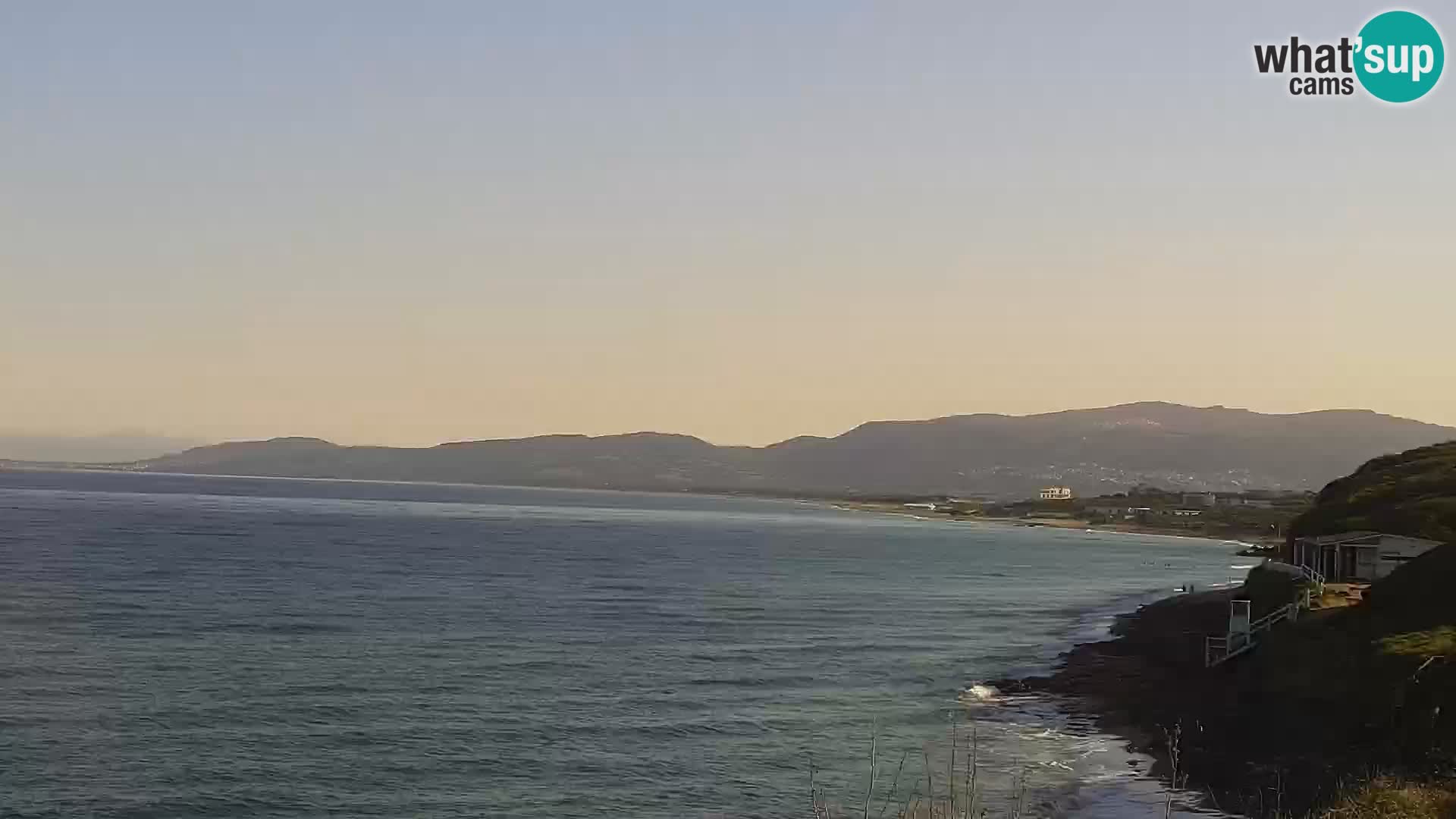 Spletna kamera Valledoria – La Ciaccia plaža – Sardinija