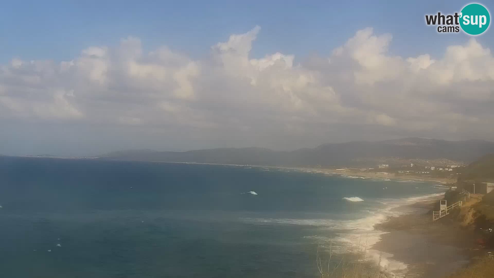 Spletna kamera Valledoria – La Ciaccia plaža – Sardinija