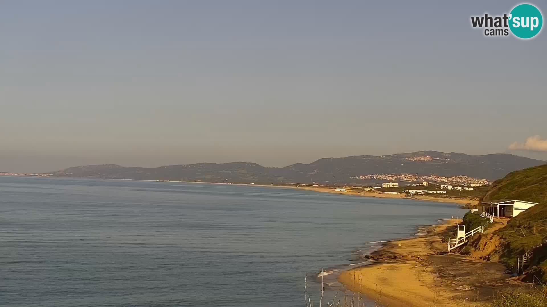 Camera en vivo Valledoria – La Ciaccia playa – Cerdeña