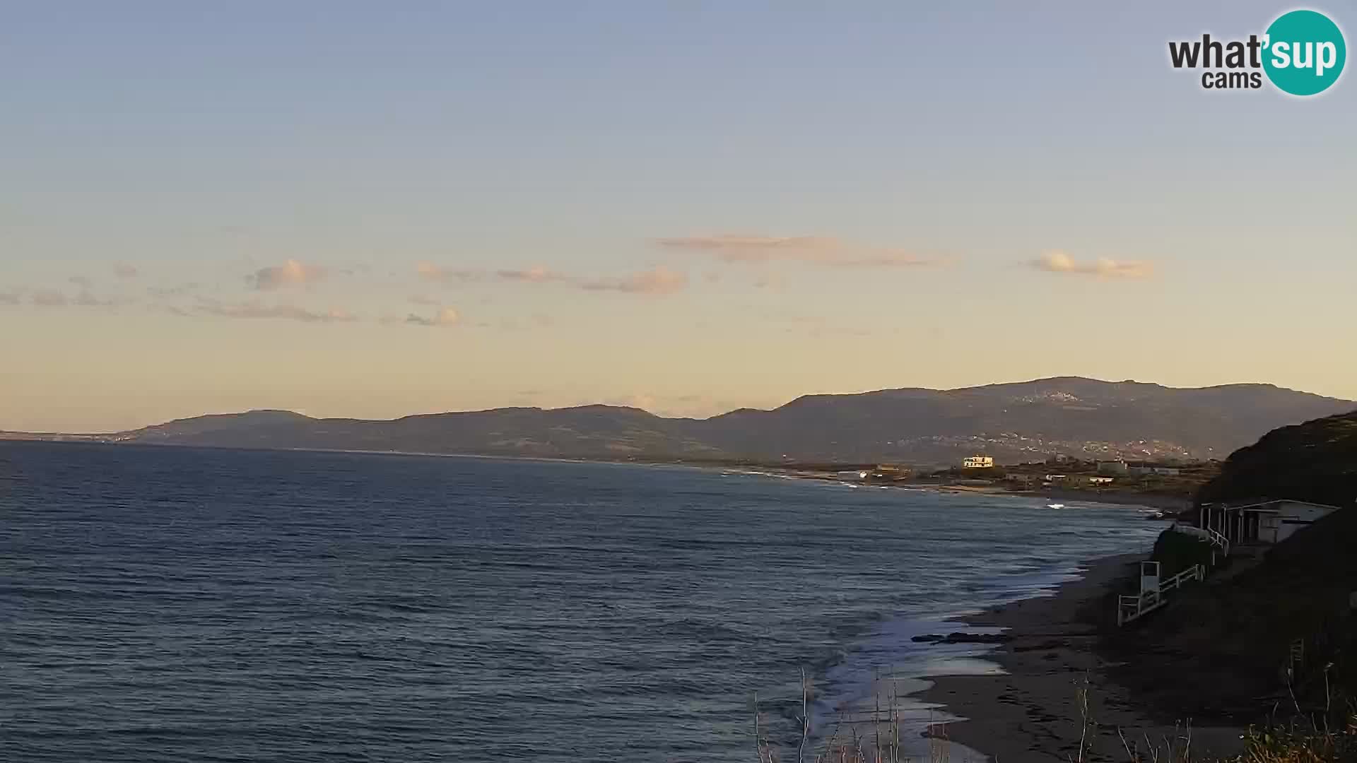 Spletna kamera Valledoria – La Ciaccia plaža – Sardinija