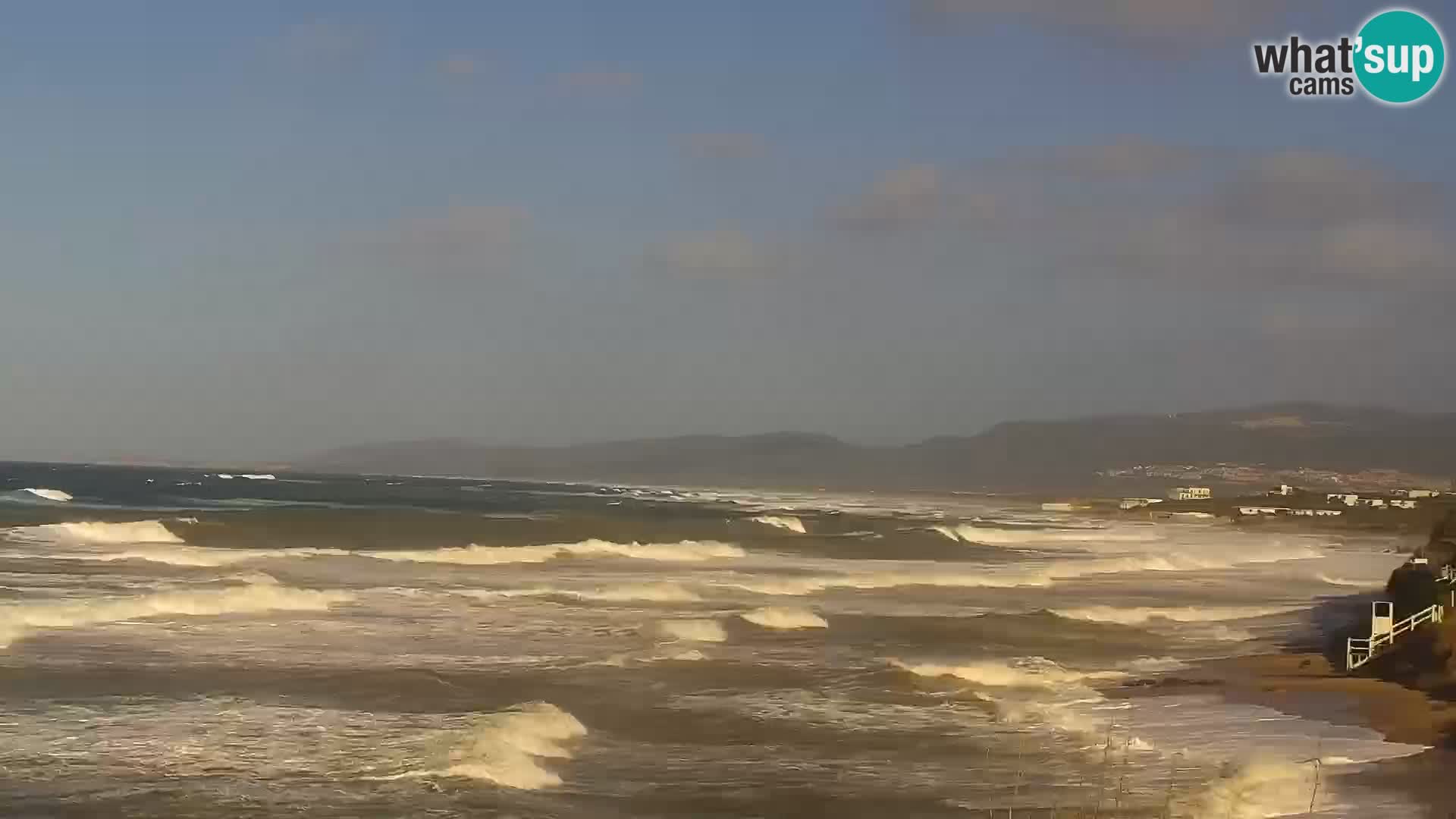 Web kamera Valledoria – plaža La Ciaccia – Sardinija