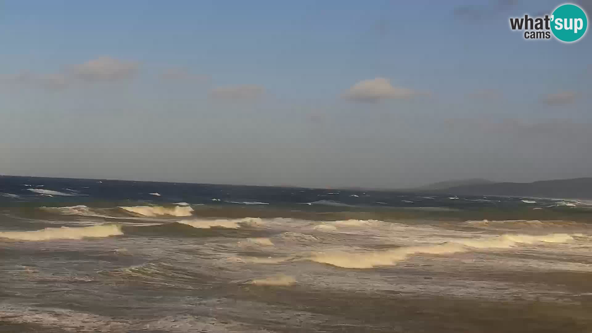 Spletna kamera Valledoria – La Ciaccia plaža – Sardinija