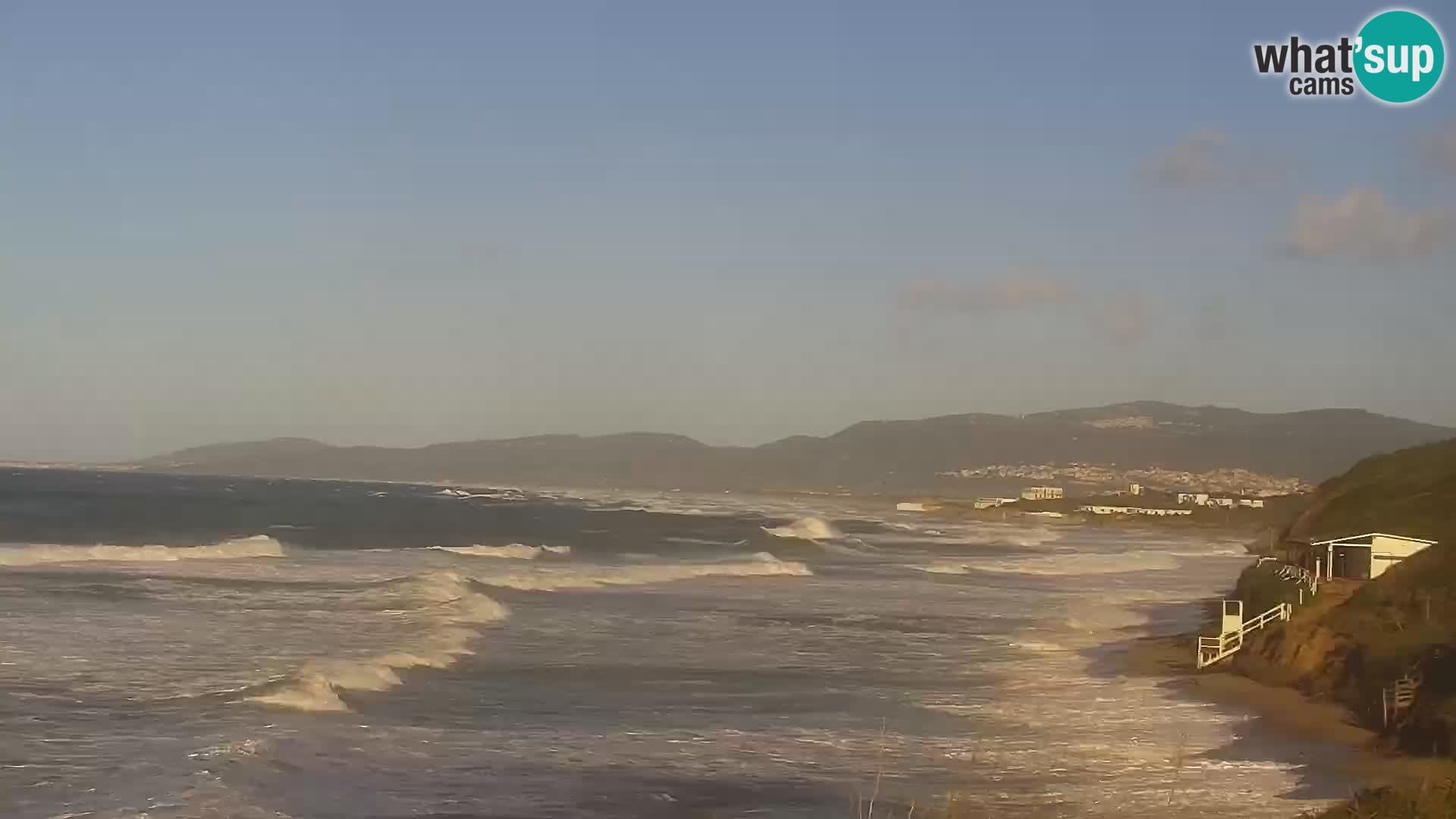 Spletna kamera Valledoria – La Ciaccia plaža – Sardinija