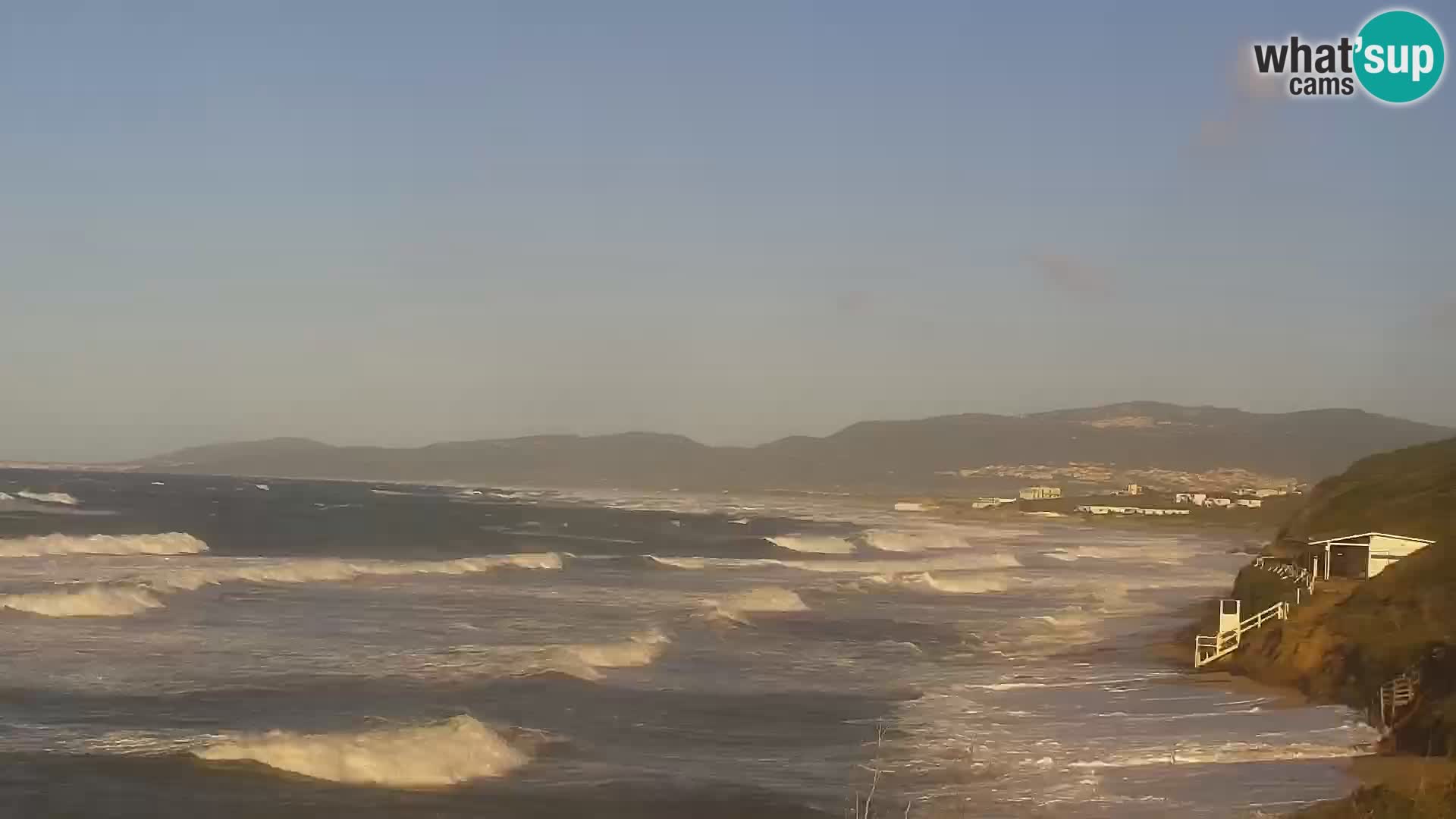 Spletna kamera Valledoria – La Ciaccia plaža – Sardinija