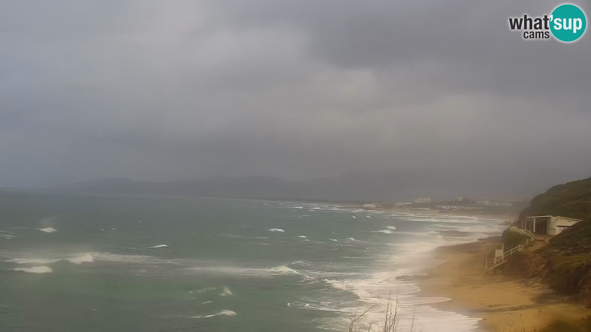 Spletna kamera Valledoria – La Ciaccia plaža – Sardinija