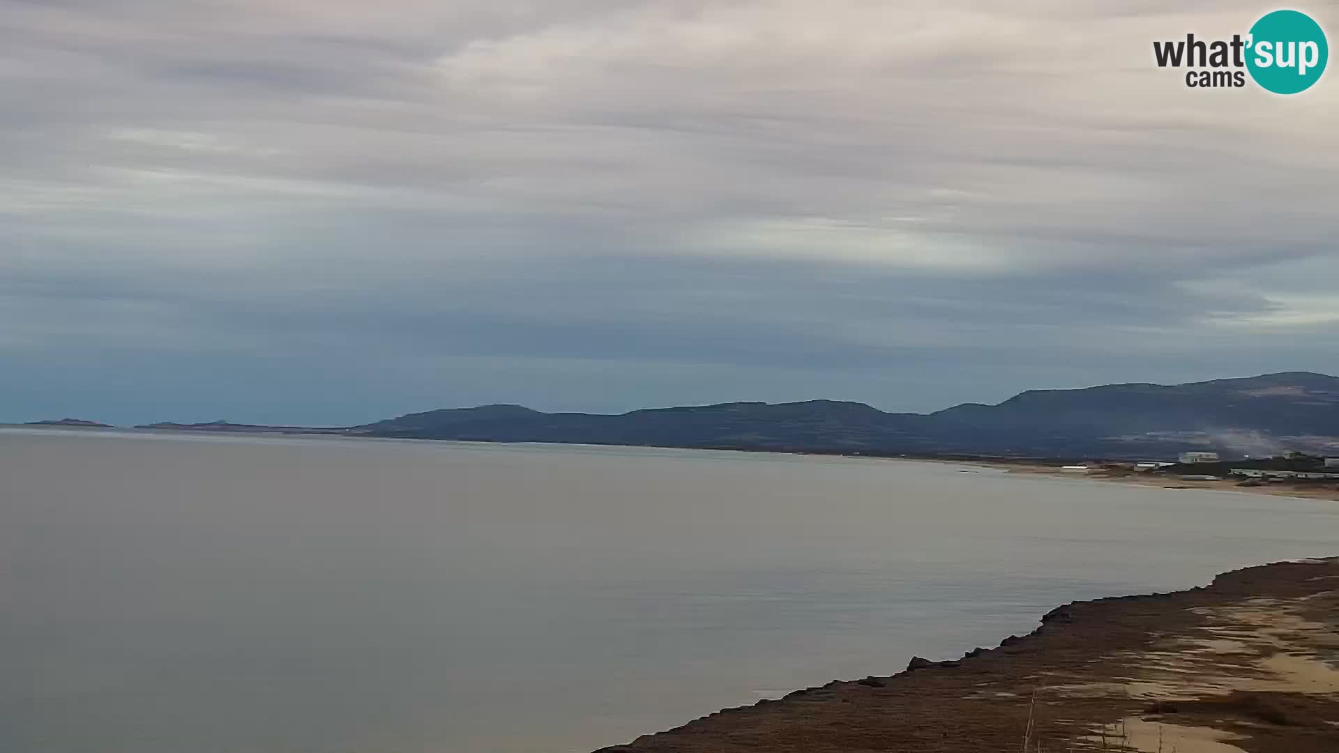 Web kamera Valledoria – plaža La Ciaccia – Sardinija