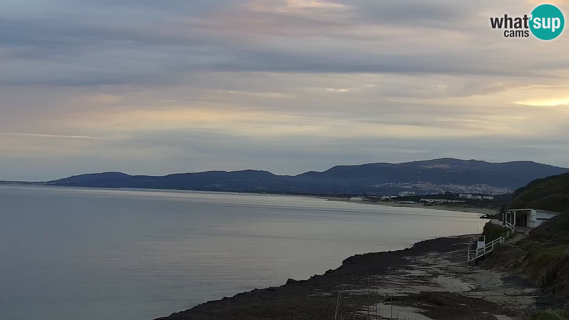 LIVE Valledoria webcam – La Ciaccia strand – Sardinien