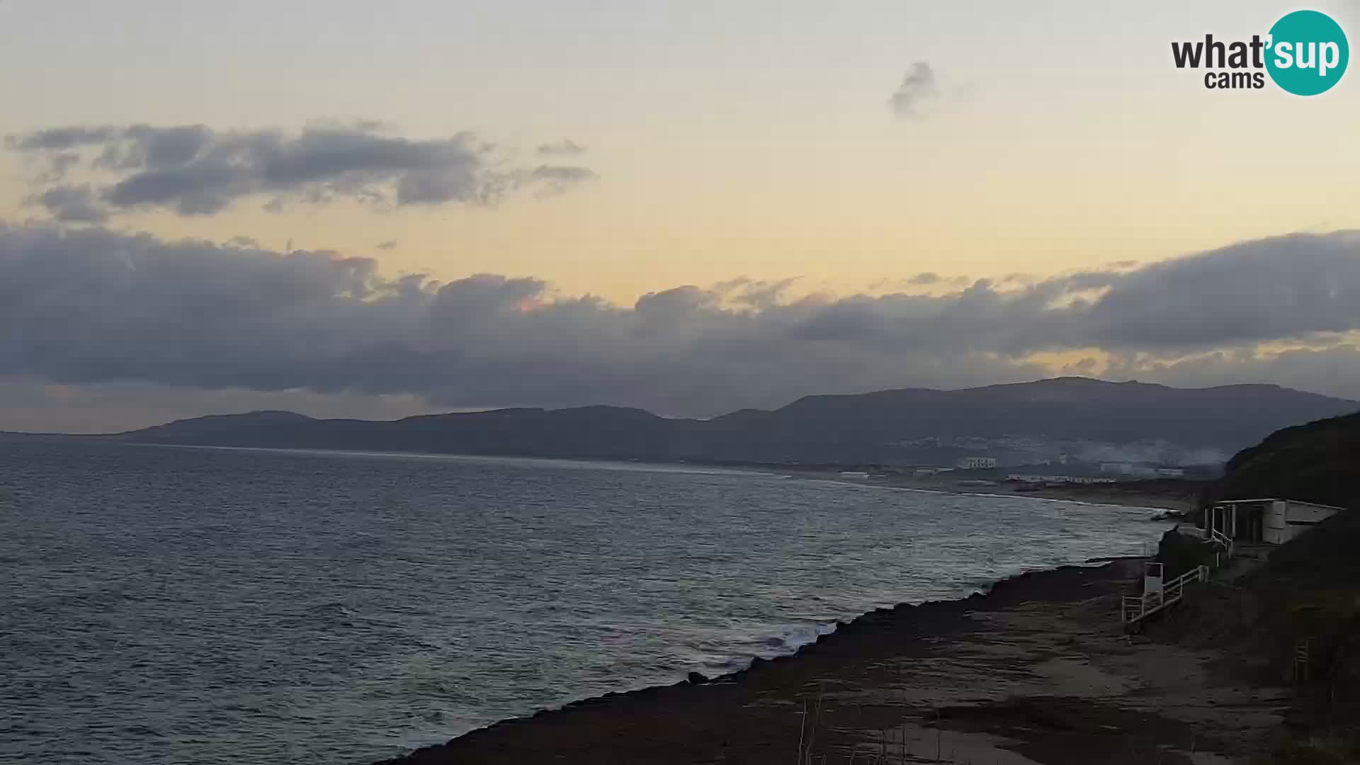 Web kamera Valledoria – plaža La Ciaccia – Sardinija