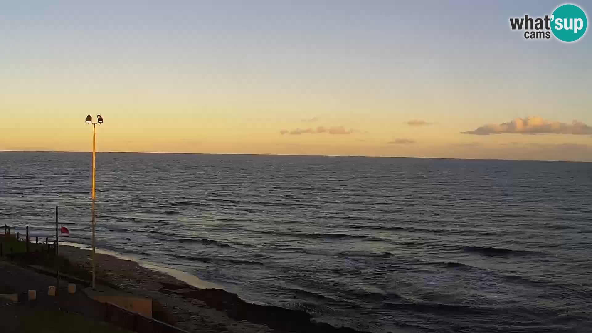 Camera en vivo Valledoria – La Ciaccia playa – Cerdeña