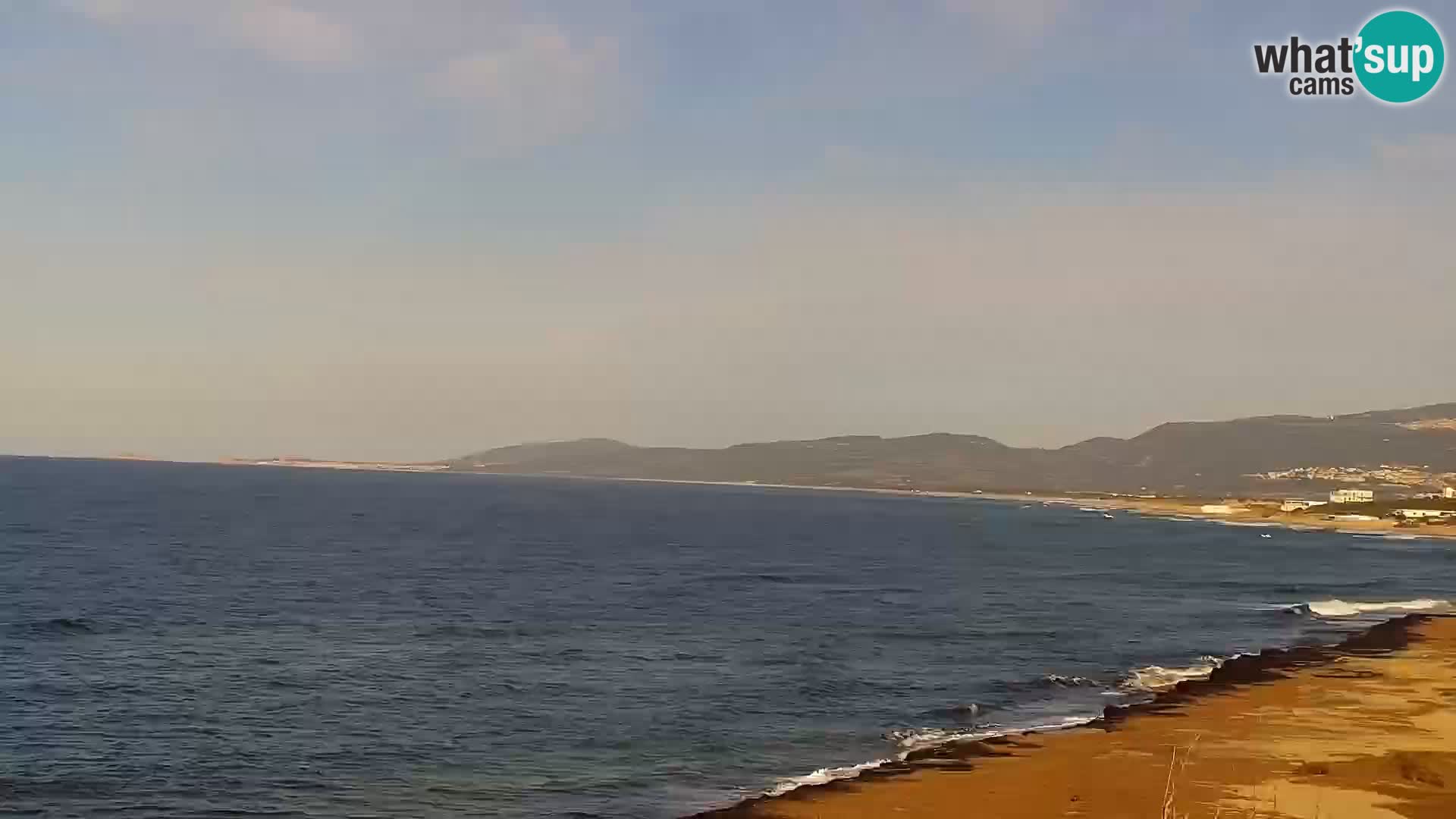 Spletna kamera Valledoria – La Ciaccia plaža – Sardinija