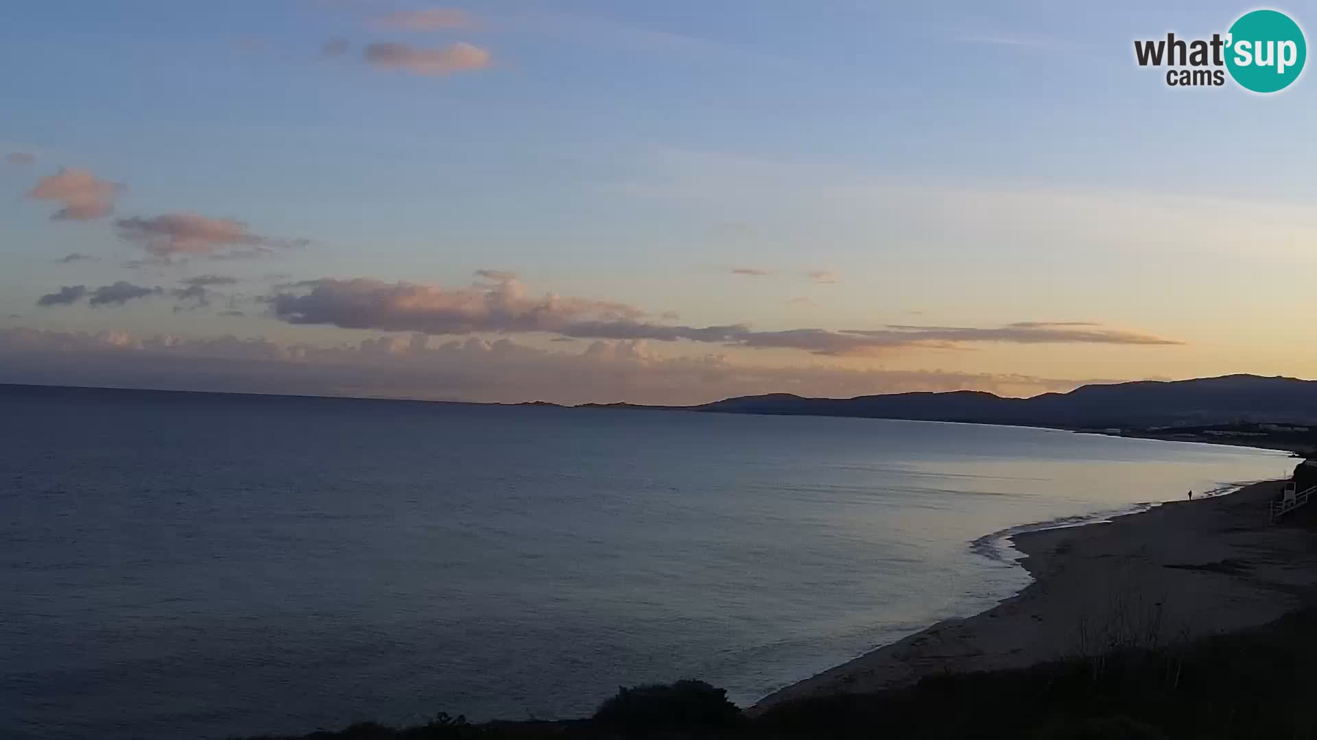 Spletna kamera Valledoria – La Ciaccia plaža – Sardinija