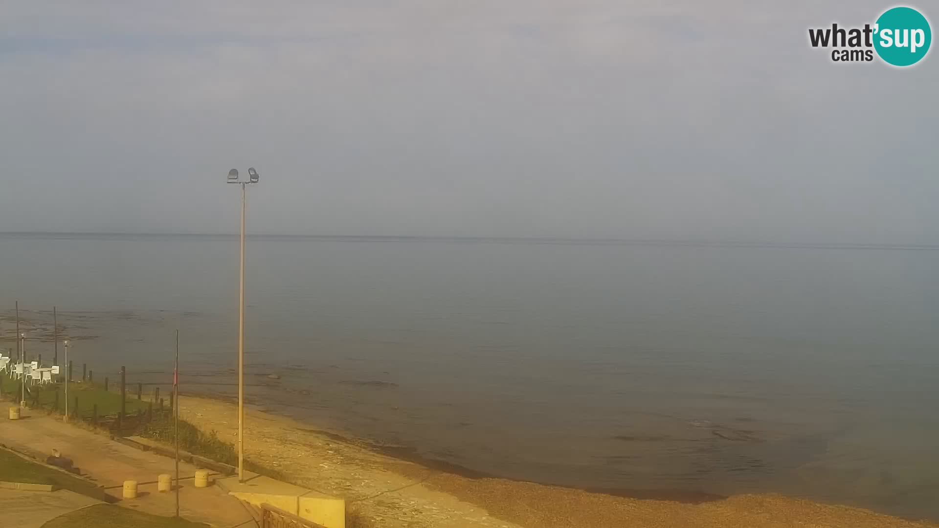 Spletna kamera Valledoria – La Ciaccia plaža – Sardinija