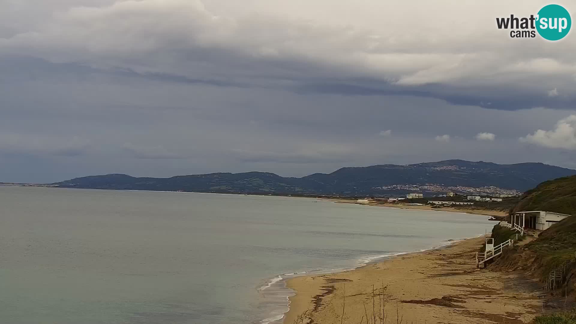 Web kamera Valledoria – plaža La Ciaccia – Sardinija