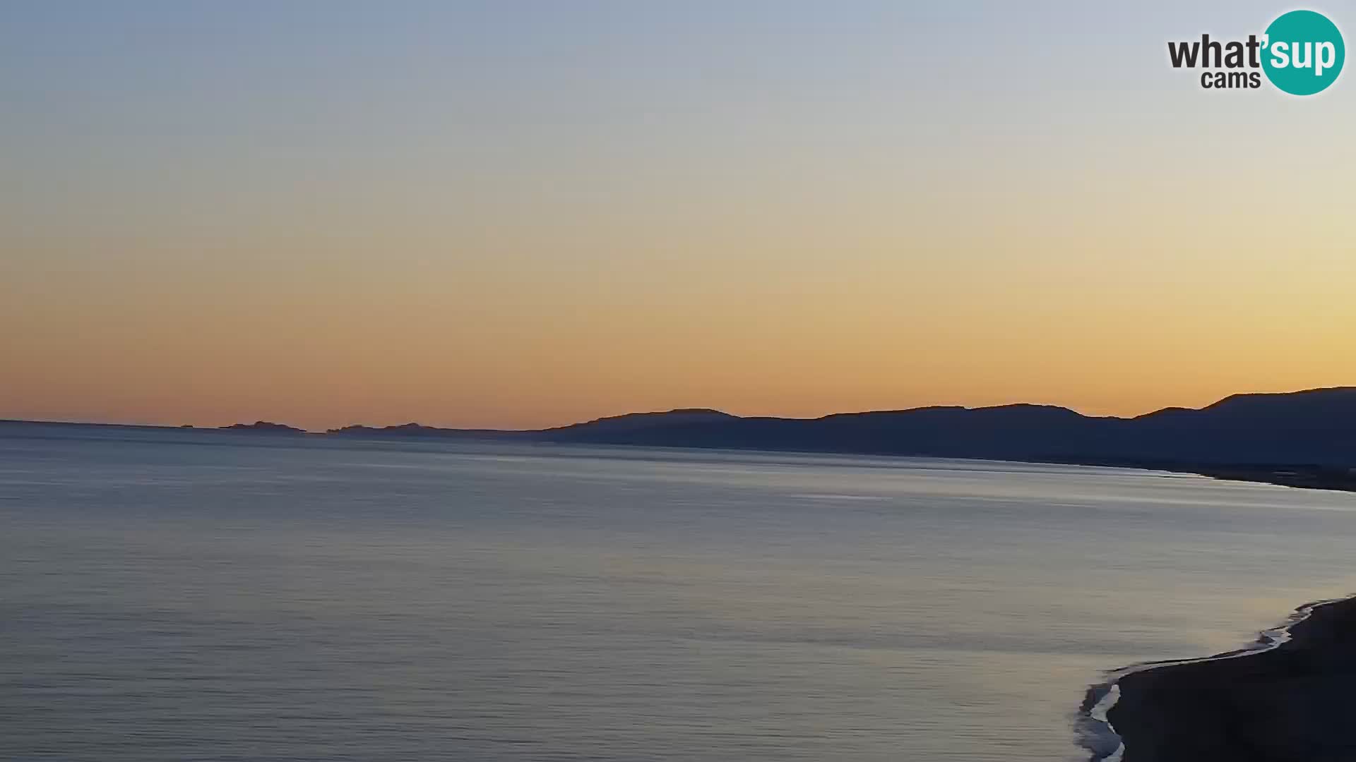 Web kamera Valledoria – plaža La Ciaccia – Sardinija