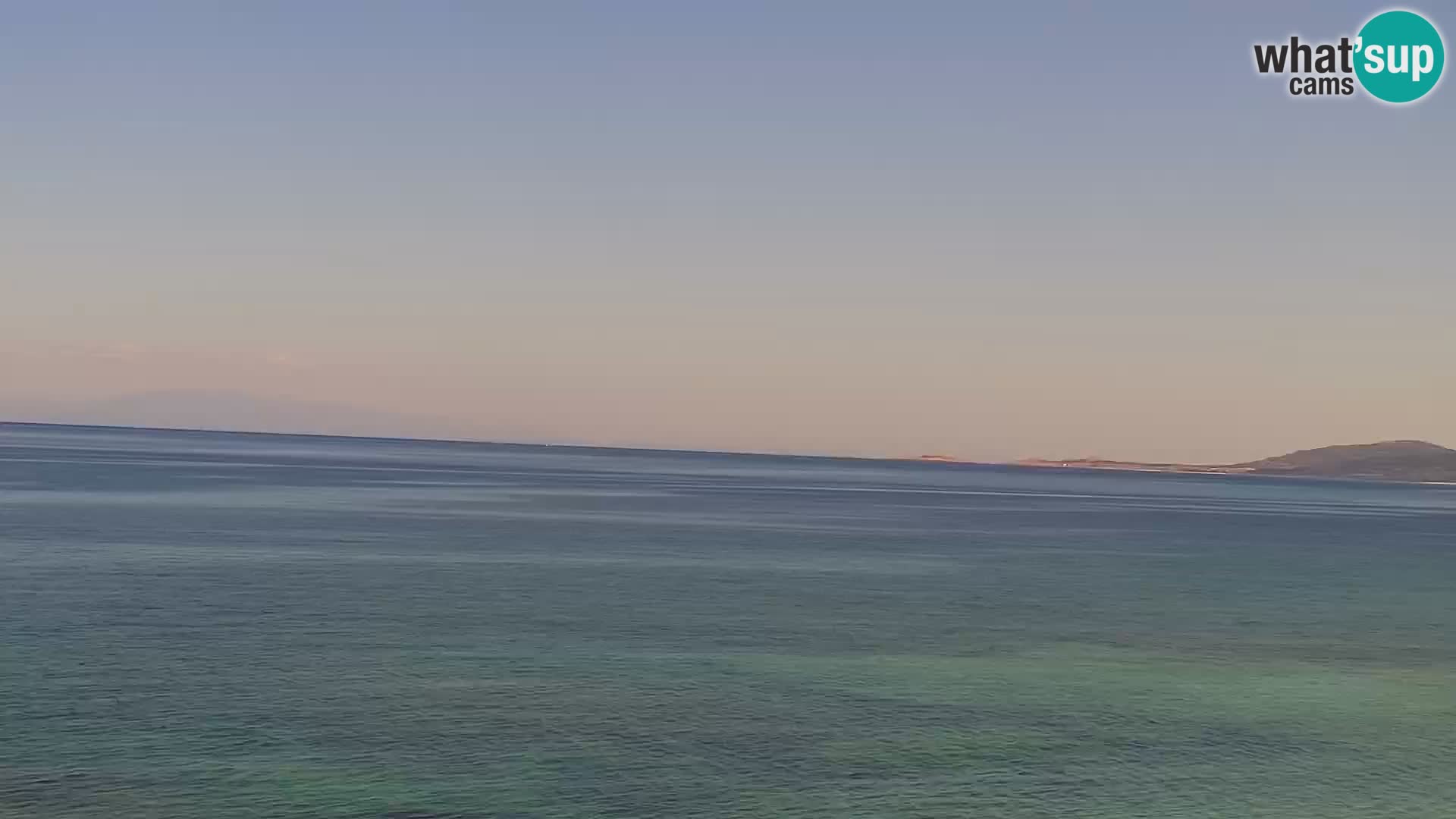 Web kamera Valledoria – plaža La Ciaccia – Sardinija