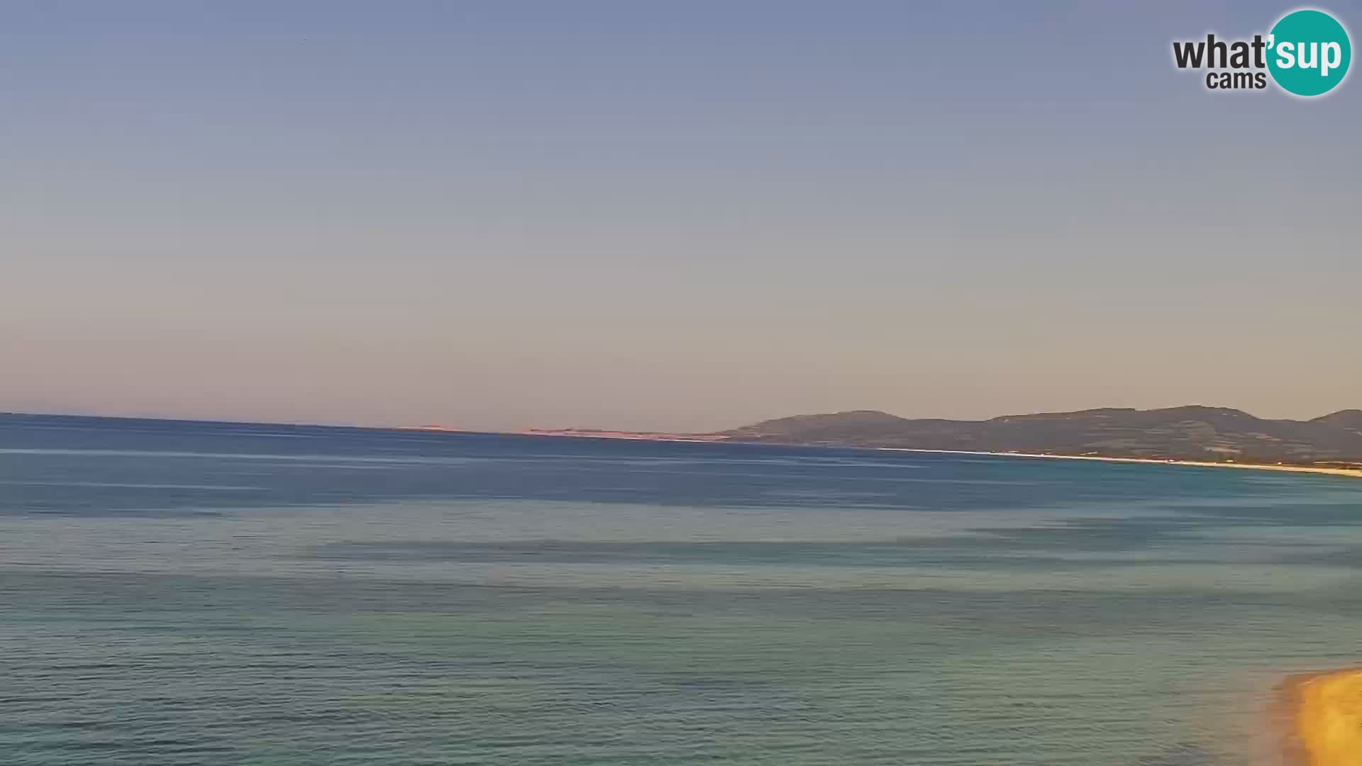 LIVECAM Valledoria – La Ciaccia plage – Sardaigne