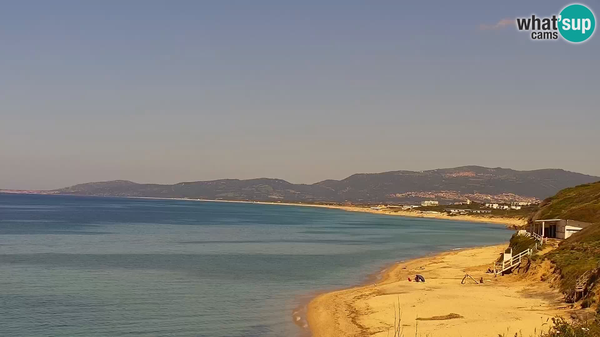 Camera en vivo Valledoria – La Ciaccia playa – Cerdeña