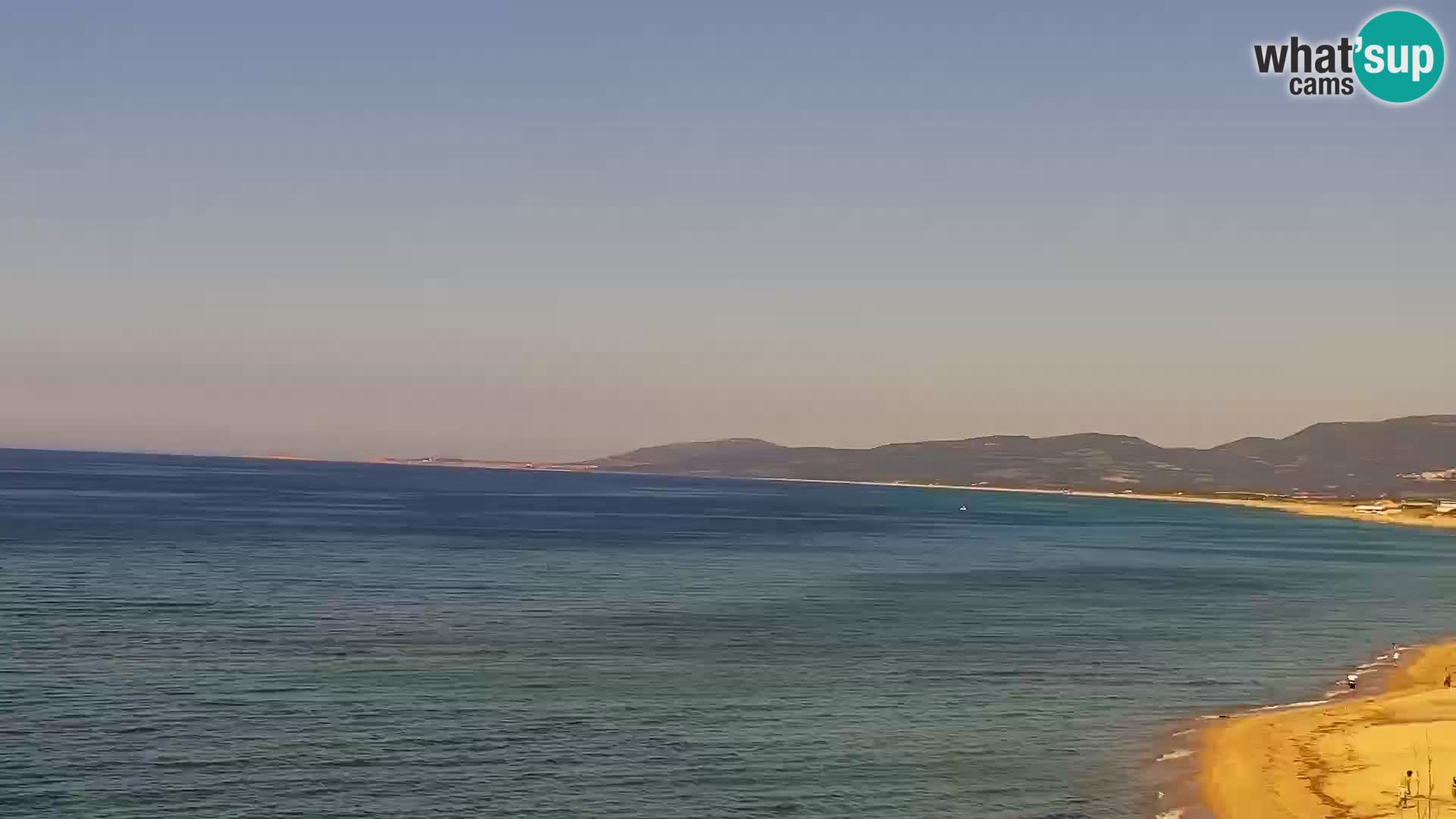 Camera en vivo Valledoria – La Ciaccia playa – Cerdeña