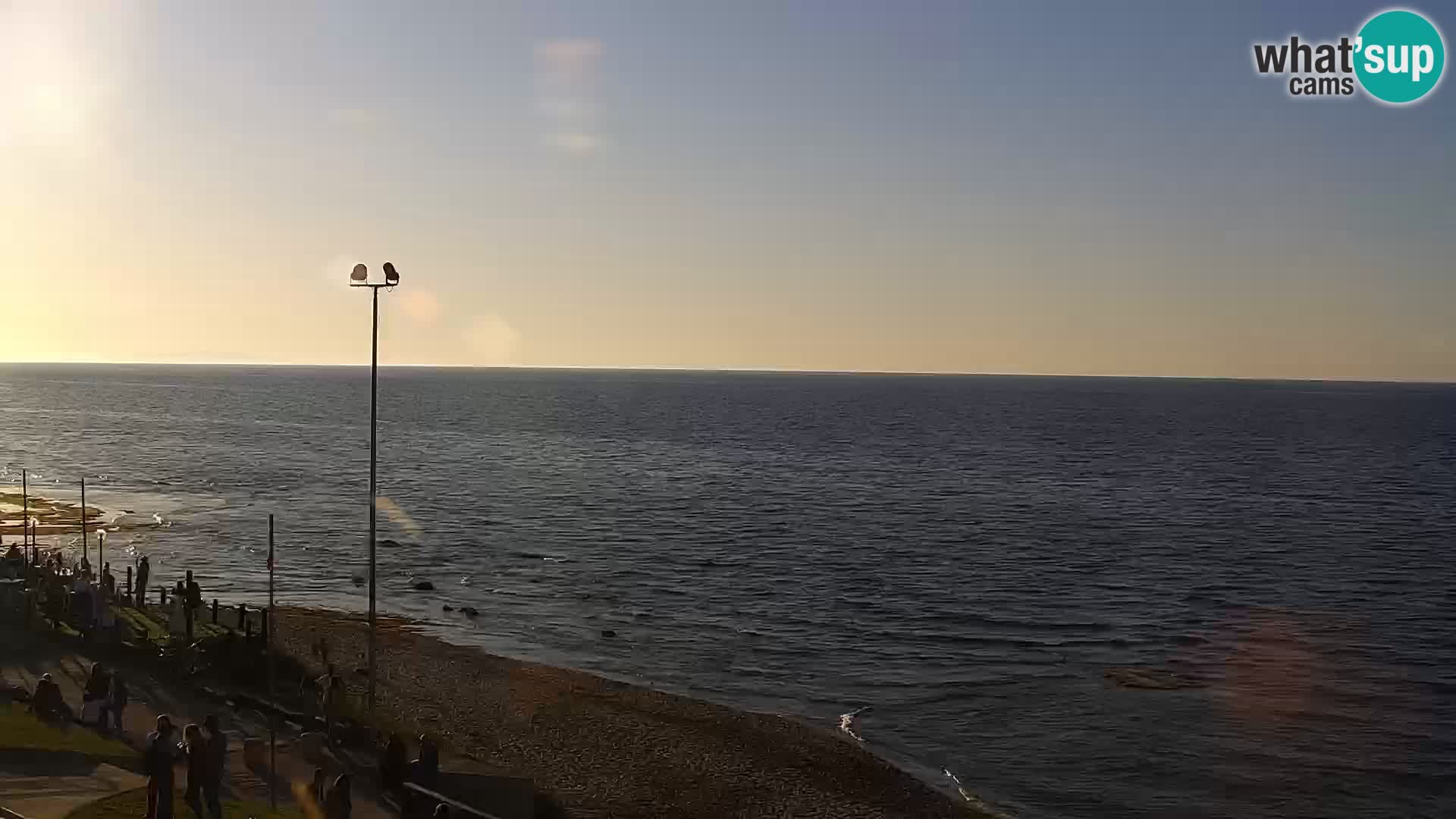 LIVECAM Valledoria – La Ciaccia plage – Sardaigne