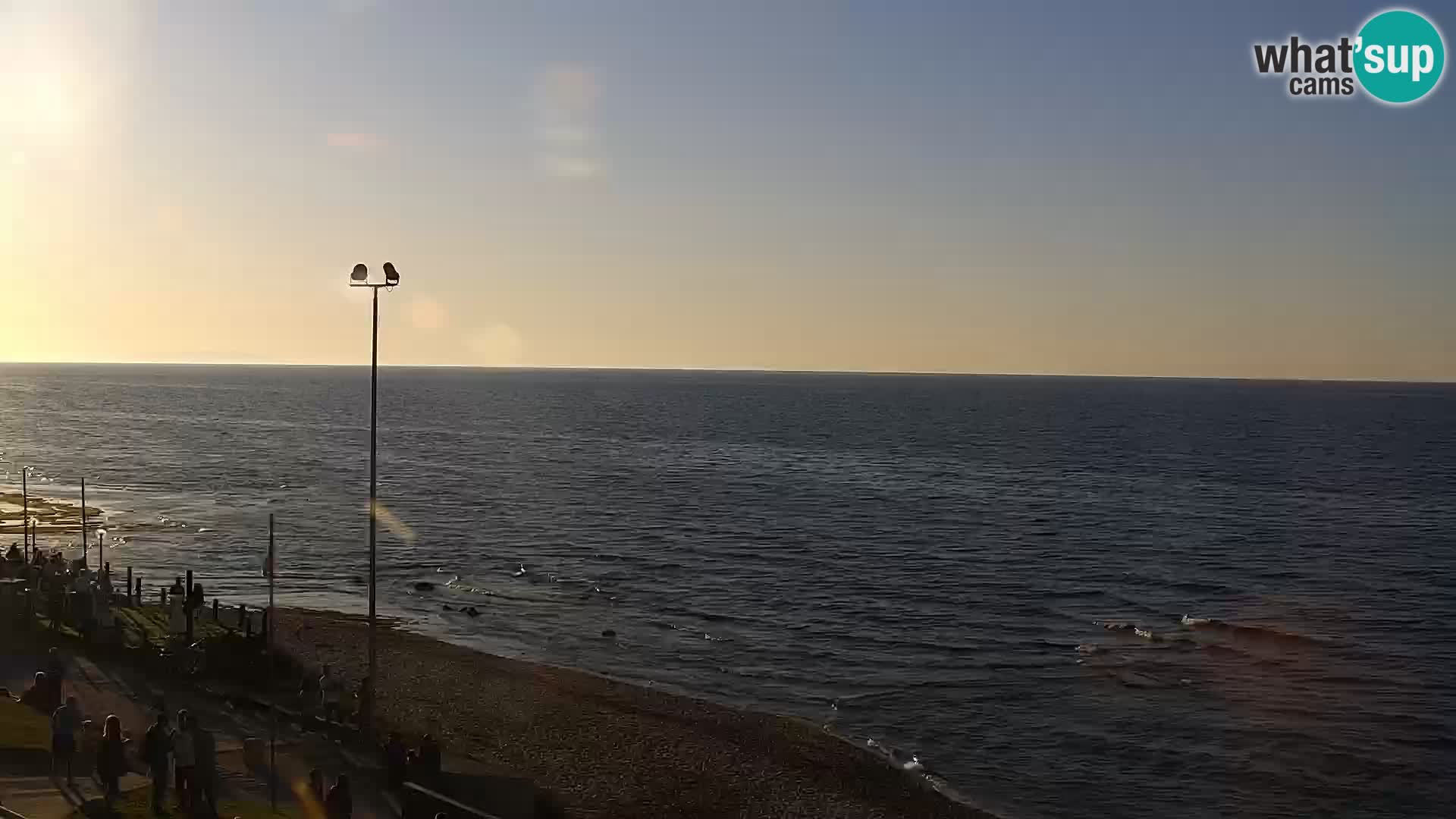 Camera en vivo Valledoria – La Ciaccia playa – Cerdeña