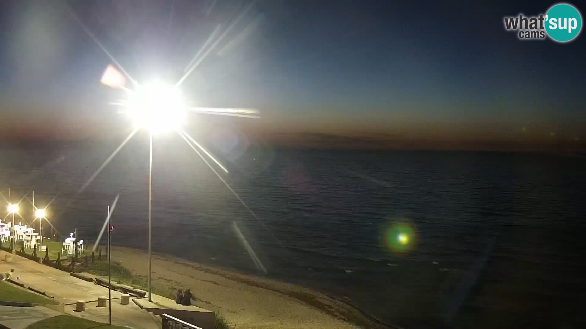 Spletna kamera Valledoria – La Ciaccia plaža – Sardinija