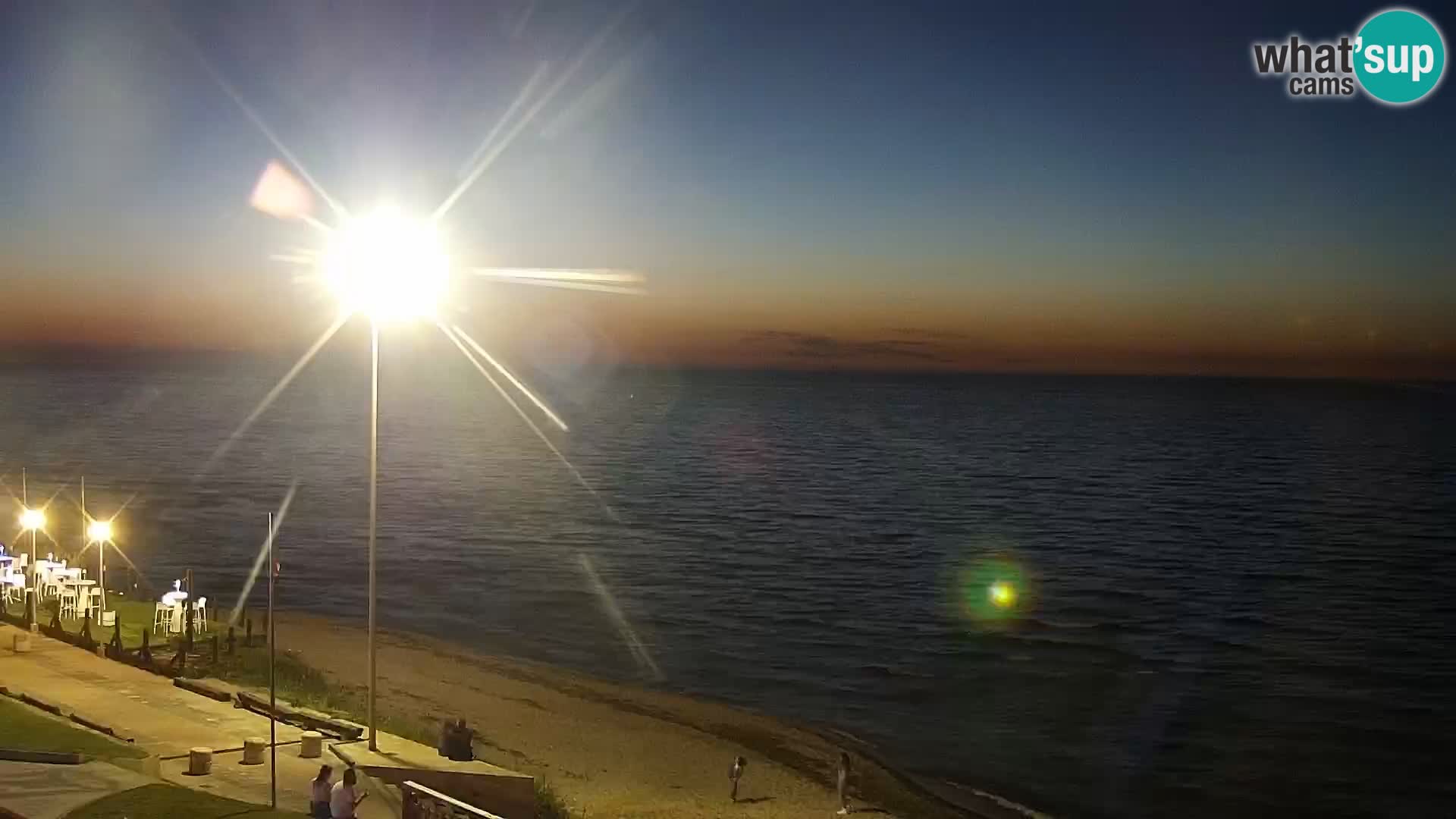 Camera en vivo Valledoria – La Ciaccia playa – Cerdeña
