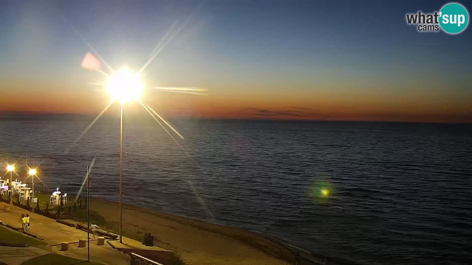 LIVECAM Valledoria – La Ciaccia plage – Sardaigne