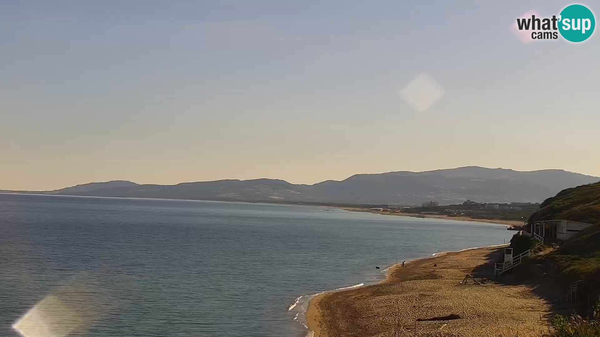 Camera en vivo Valledoria – La Ciaccia playa – Cerdeña