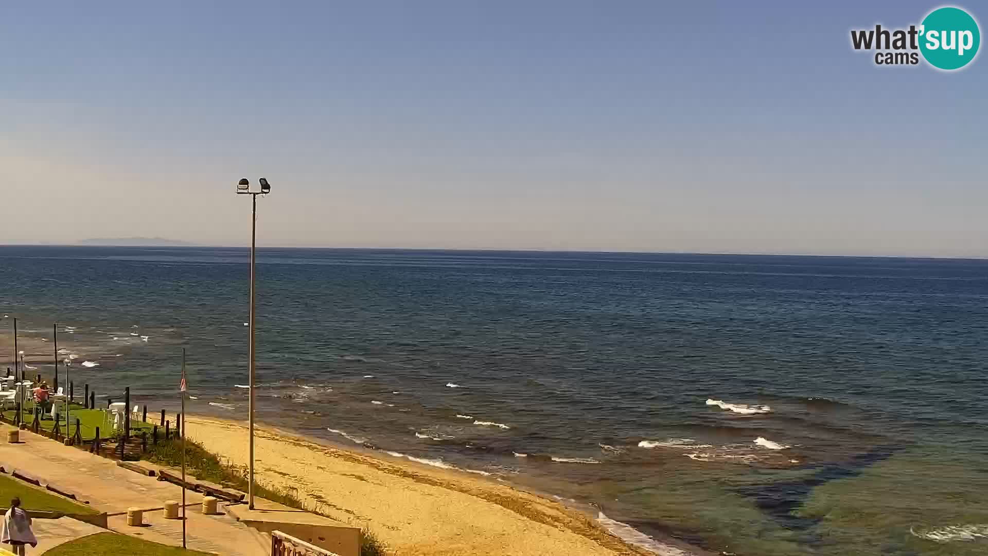 LIVECAM Valledoria – La Ciaccia plage – Sardaigne