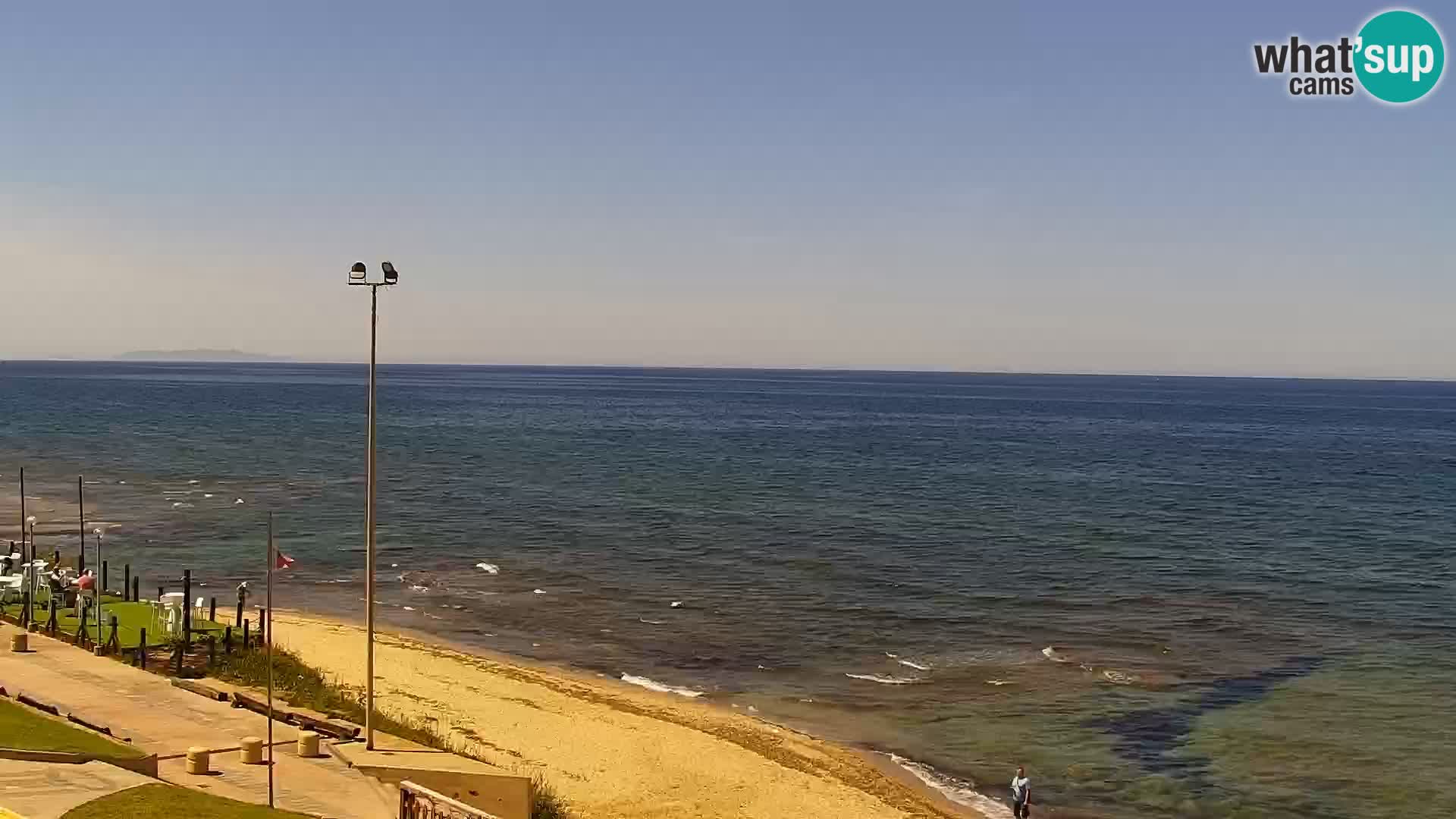 LIVECAM Valledoria – La Ciaccia plage – Sardaigne