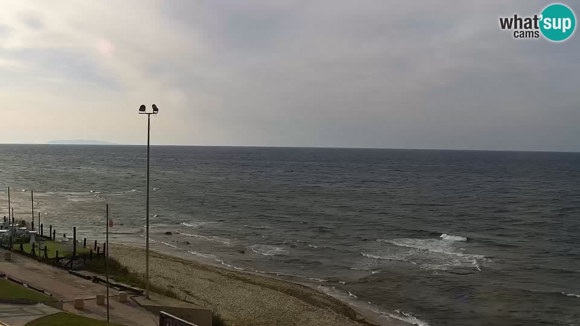 LIVE Valledoria webcam – La Ciaccia strand – Sardinien