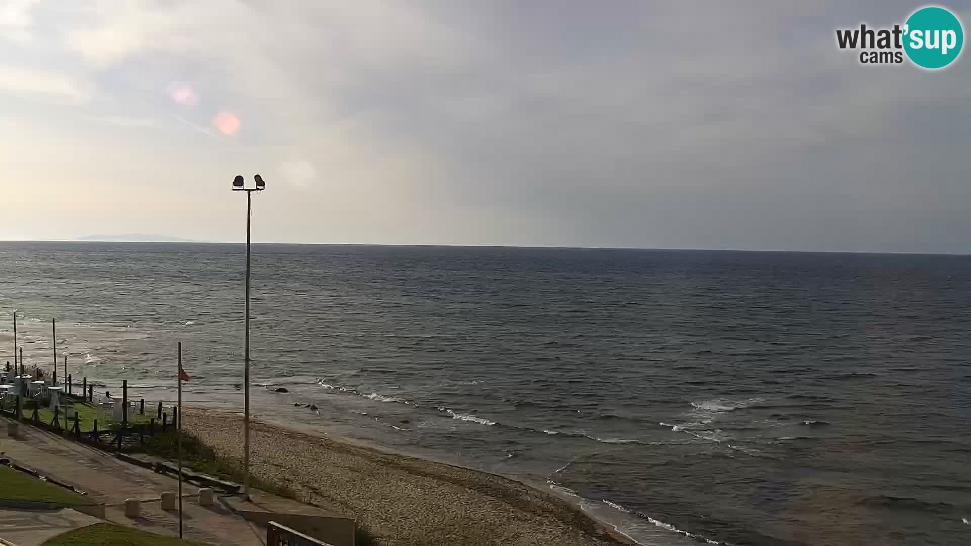 Camera en vivo Valledoria – La Ciaccia playa – Cerdeña